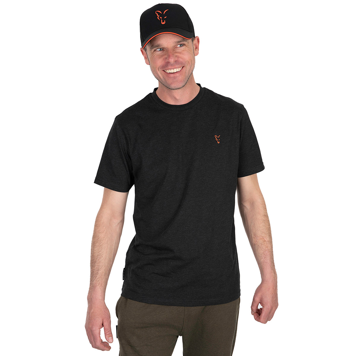 Fox Collection T Black & Orange Fox Collection T Black & Orange