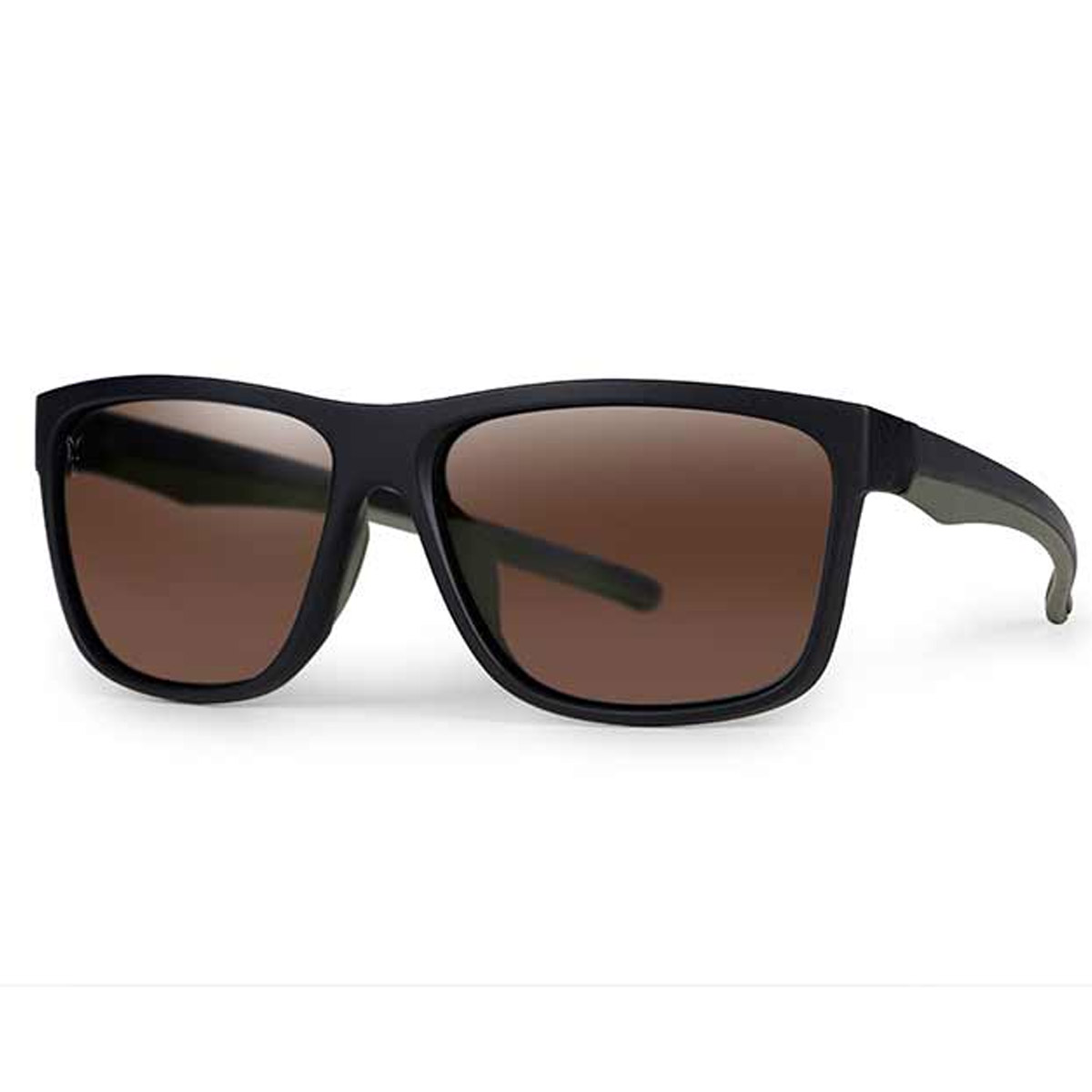 Fox Collection Green & Black Shades - Brown Lens
