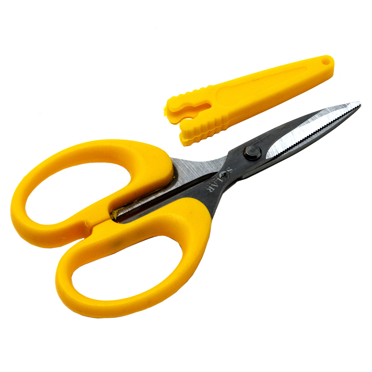 Solar Tackle Serrated Braid Scissors Solar Tackle Serrated Braid Scissors