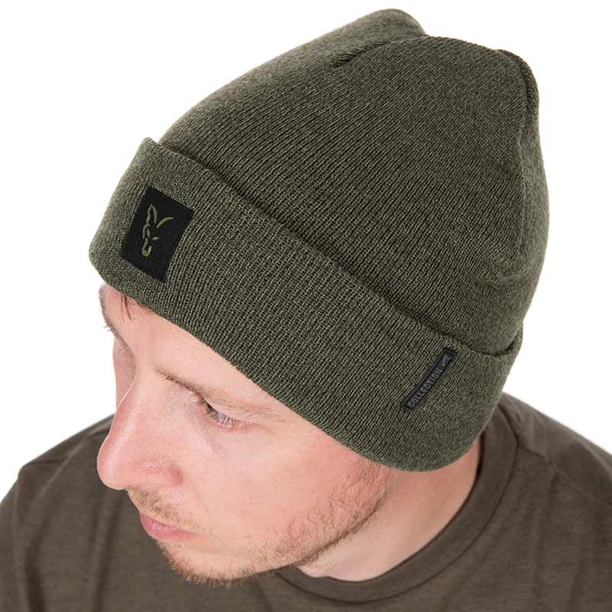 Fox Collection Beanie - Green/Black
