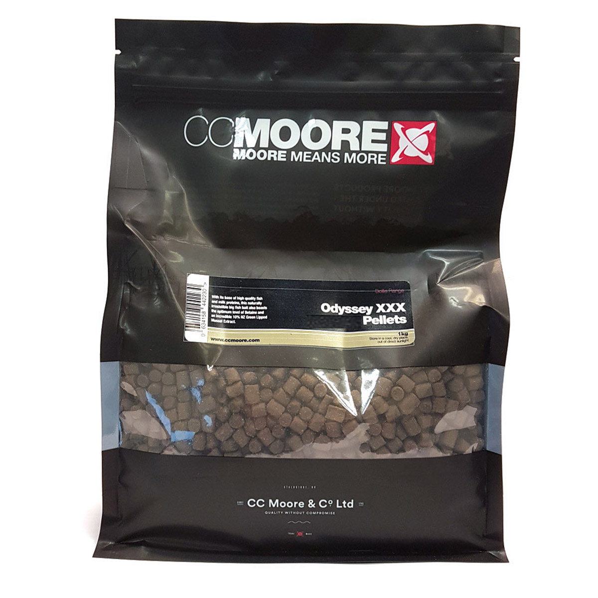 Cc Moore Odyssey XXX Pellets 1kg -  3 mm -  6 mm