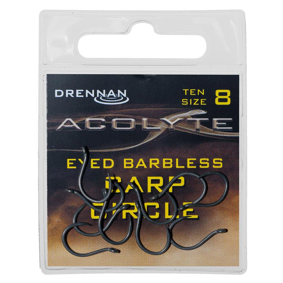 Drennan Acolyte Carp Circle Hooks - Barbless