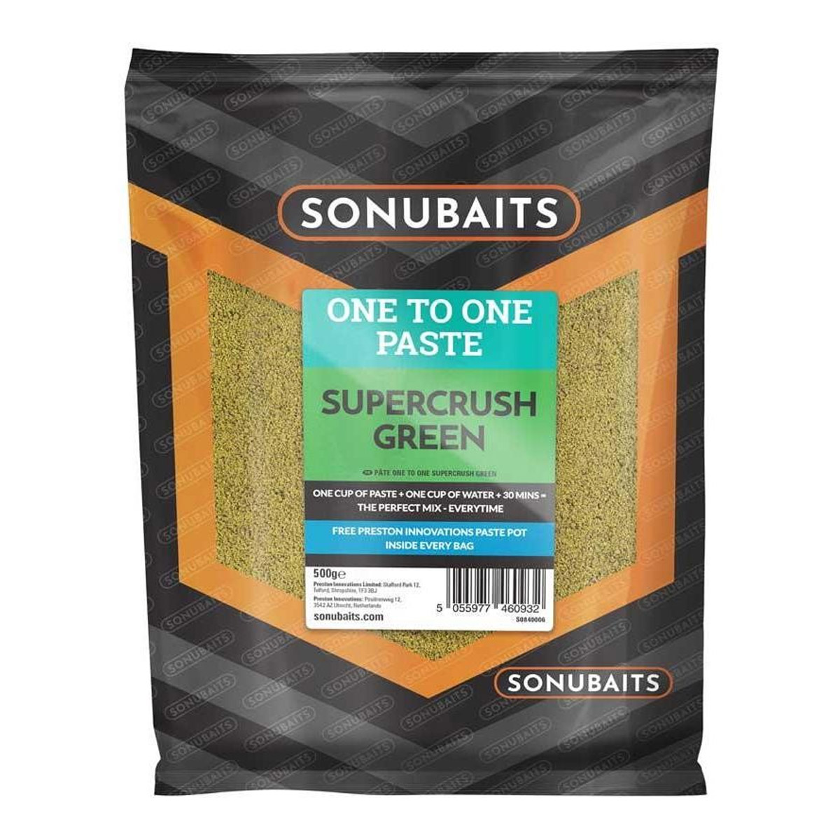 Sonubaits One To One Paste Supercrush Green