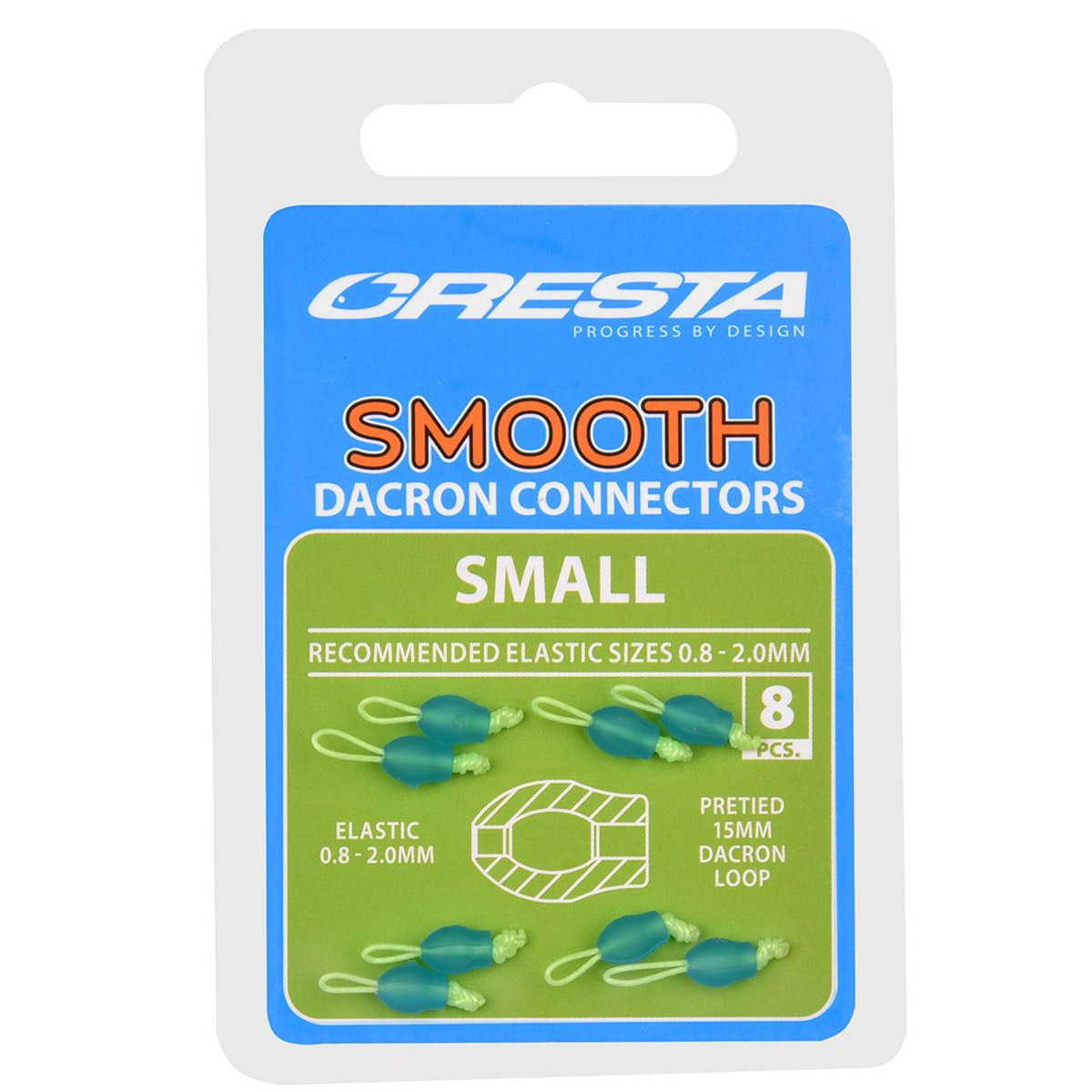 Cresta Smooth Dacron Connectors -  small