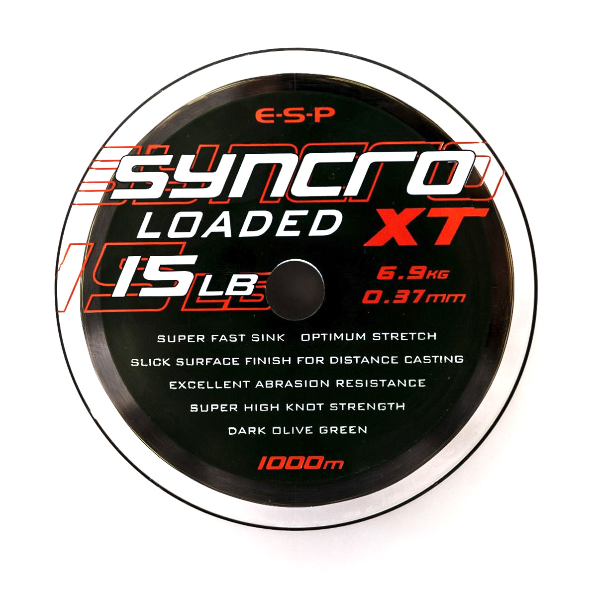 E.S.P. Syncro Loaded XT 1000 Meter -  15 lbs -  18 lbs -  10 lbs -  12 lbs