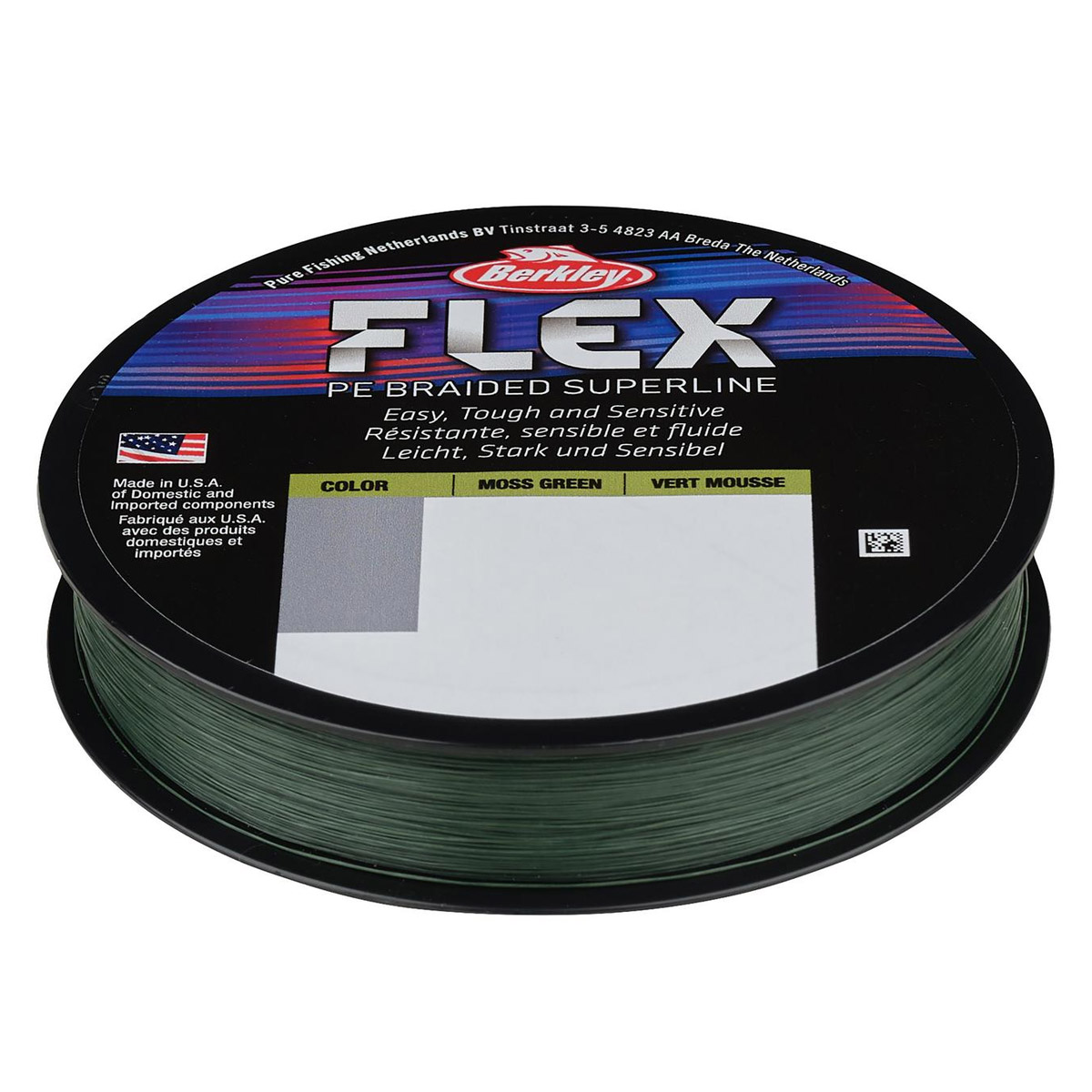 Berkley Flex Braid Moss Green 135 Meter