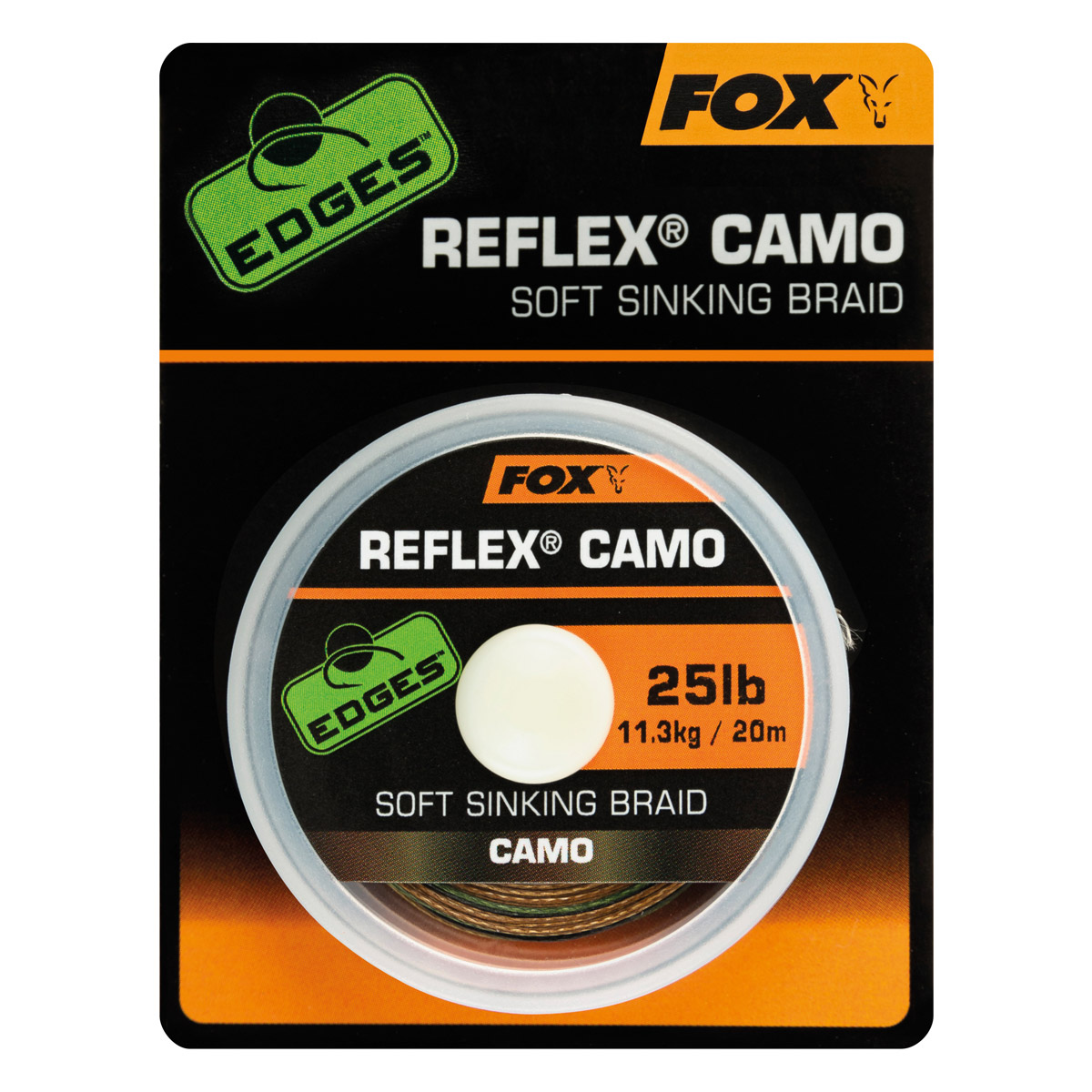 Fox EDGES™ Reflex™ Camo -  20 lbs -  35 lbs -  25 lbs
