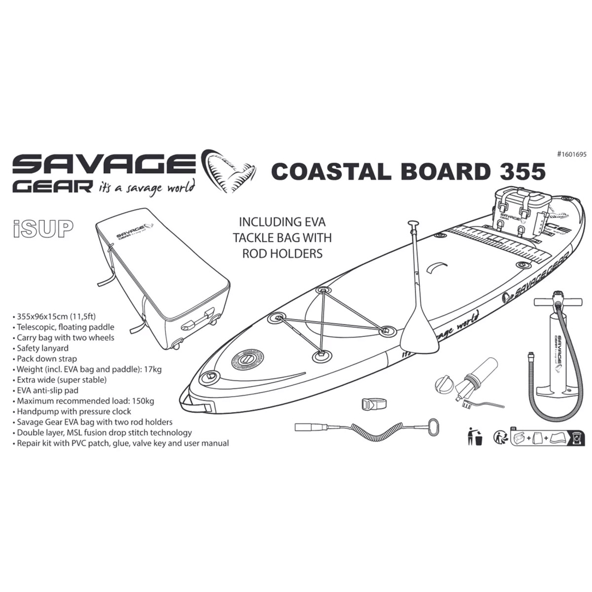 Savage Gear Coastal Sup Board