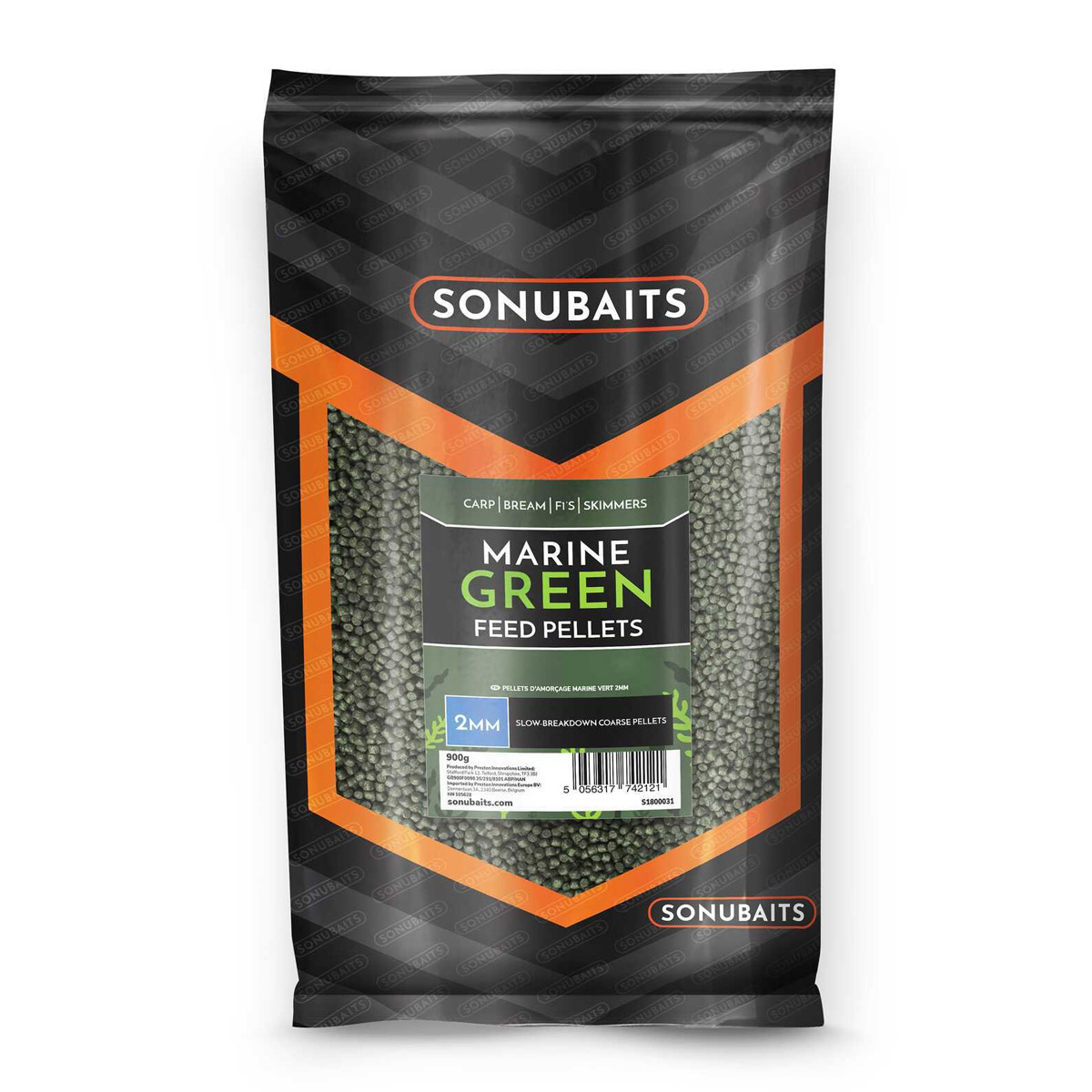 Sonubaits Marine Green Feed Pellets