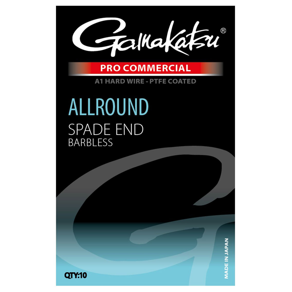 Gamakatsu Pro Commercial Allround A1 Spade End Barbless