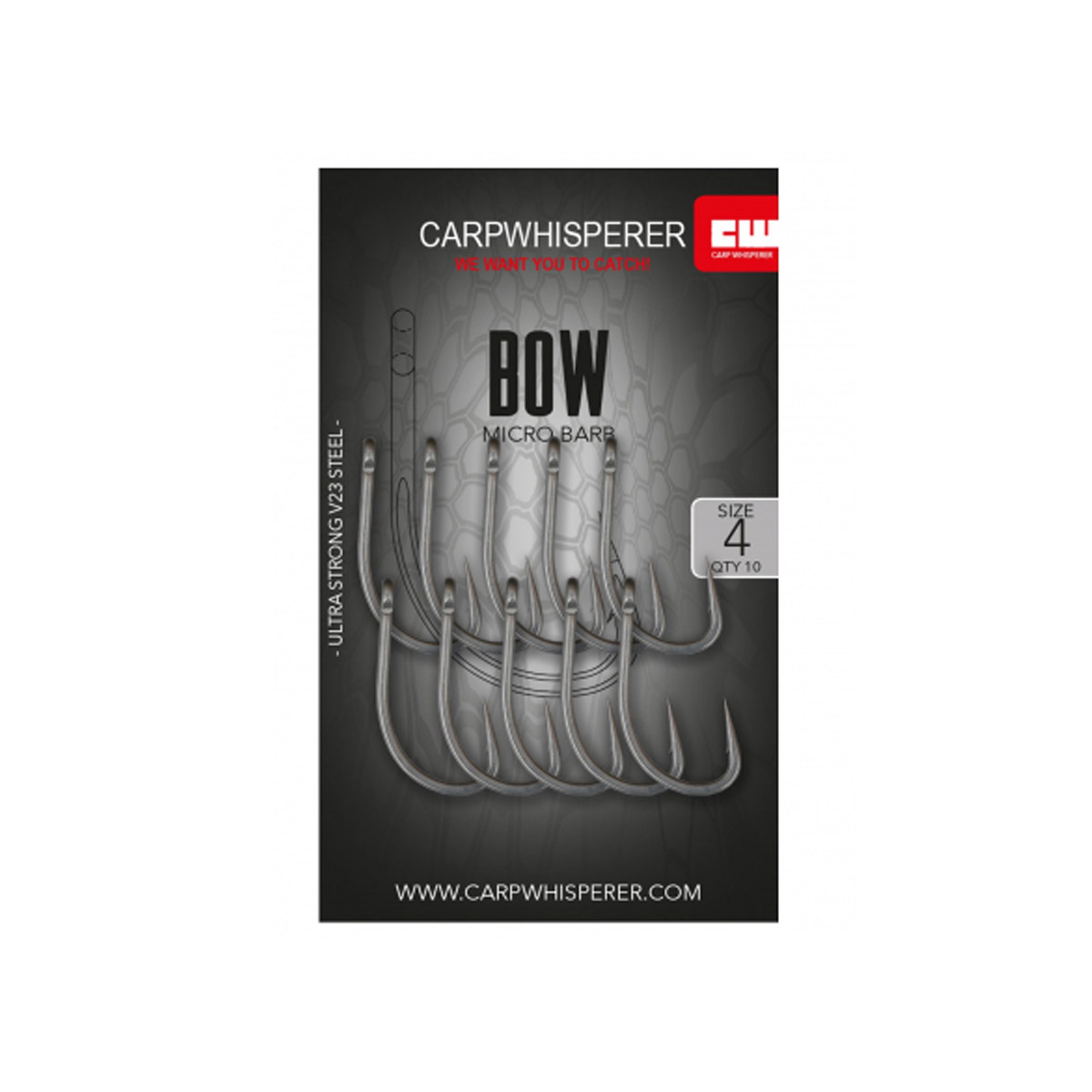 Carp Whisperer - Bow haken - Micro Barb