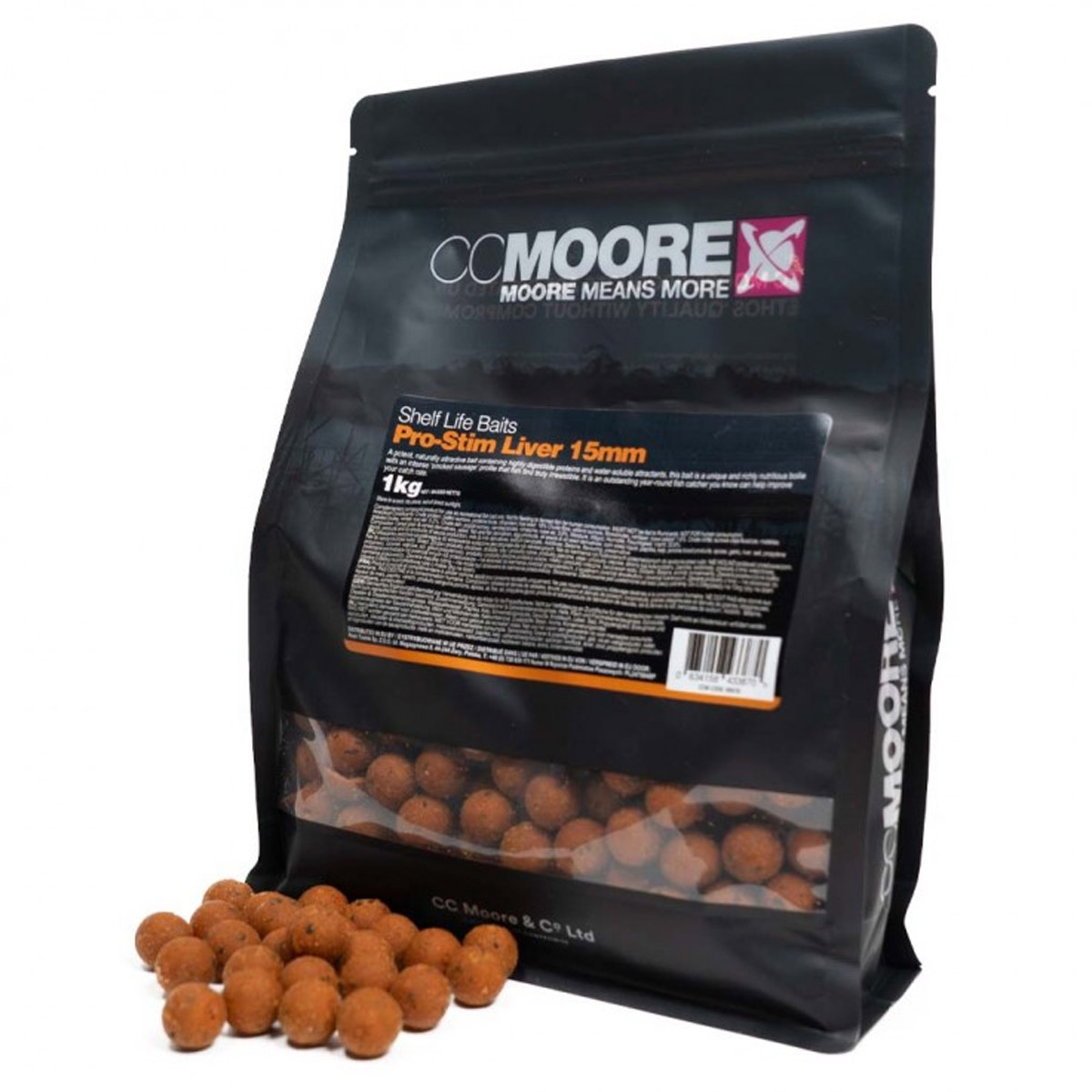 Cc Moore Pro-Stim Liver Boilies 1 Kilo 