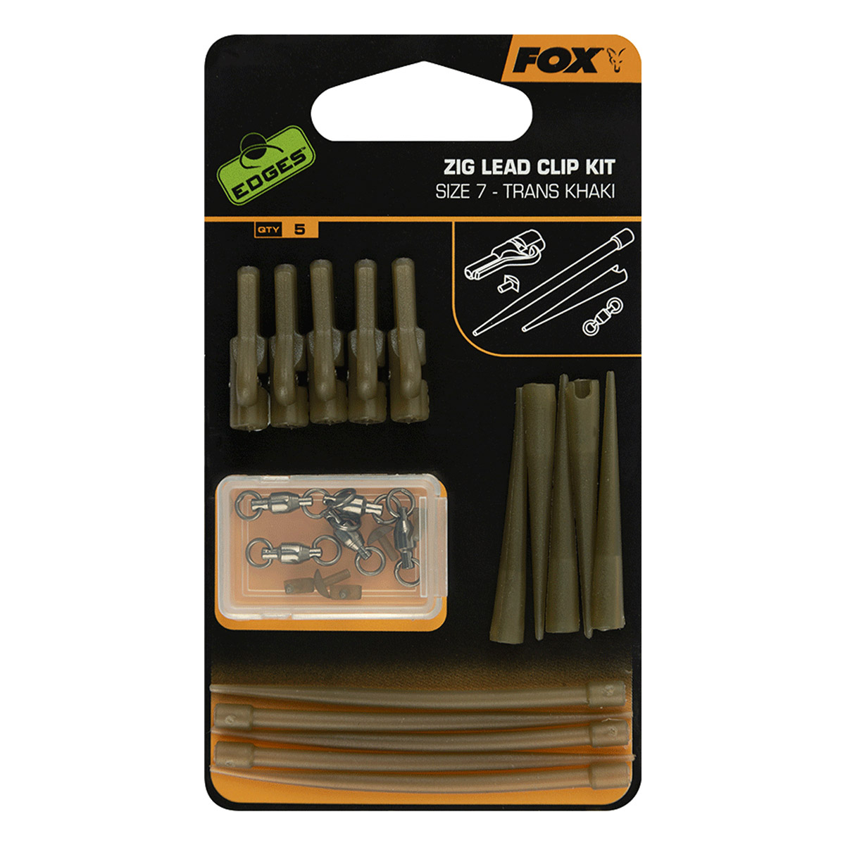 Fox EDGES™ Zig Lead Clip Kit