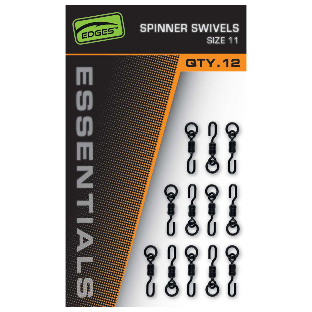 Fox Edges™ Essentials Spinner Swivels - Size 11