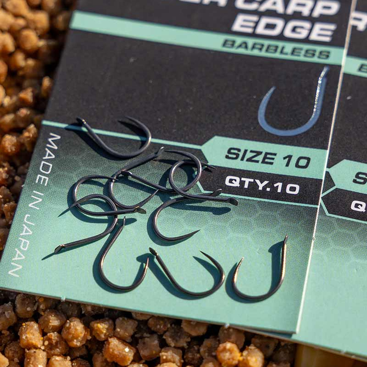 Matrix X3 Power Carp Edge Hooks - Barbless Spade 