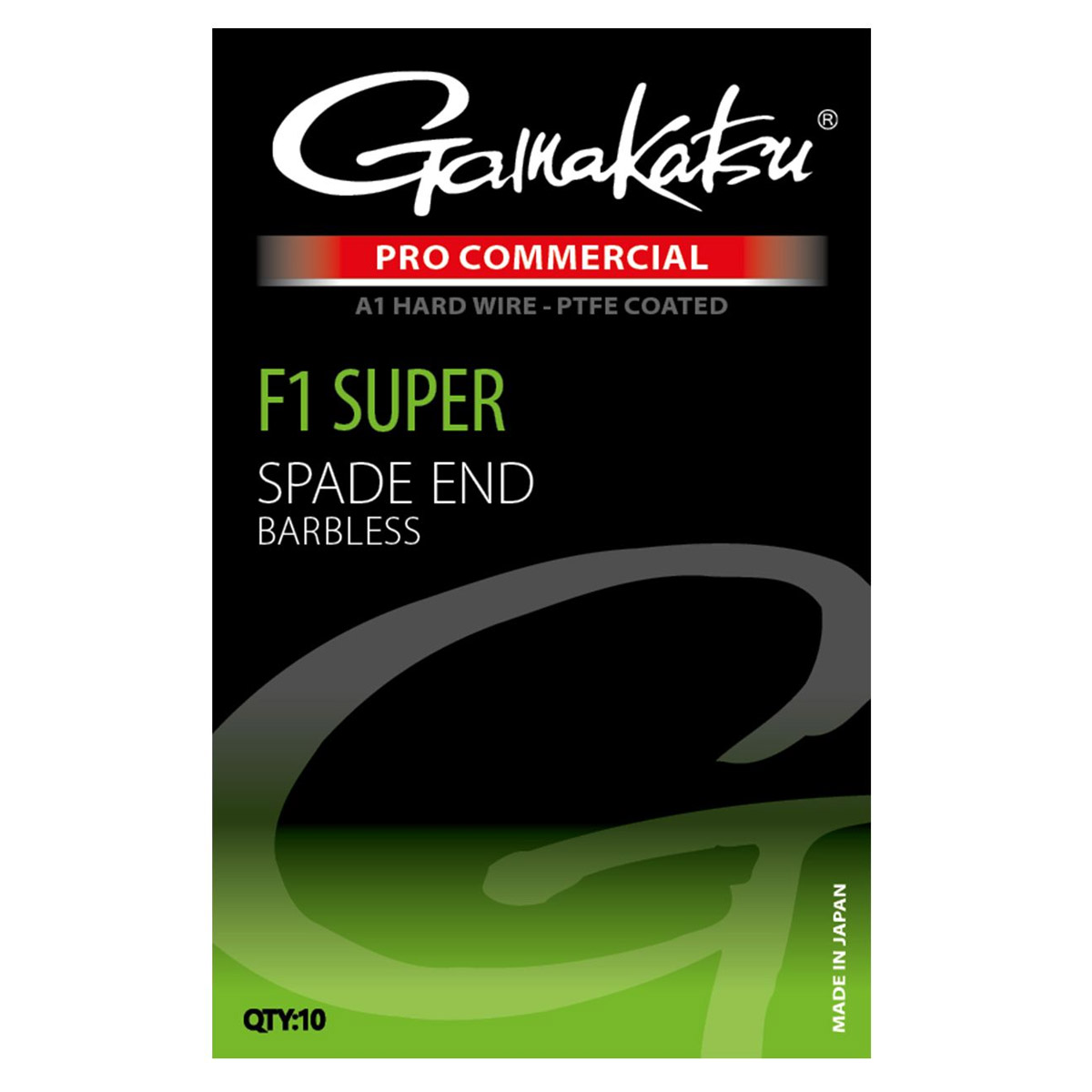 Gamakatsu Pro Commercial F1 Super A1 Spade End Barbless