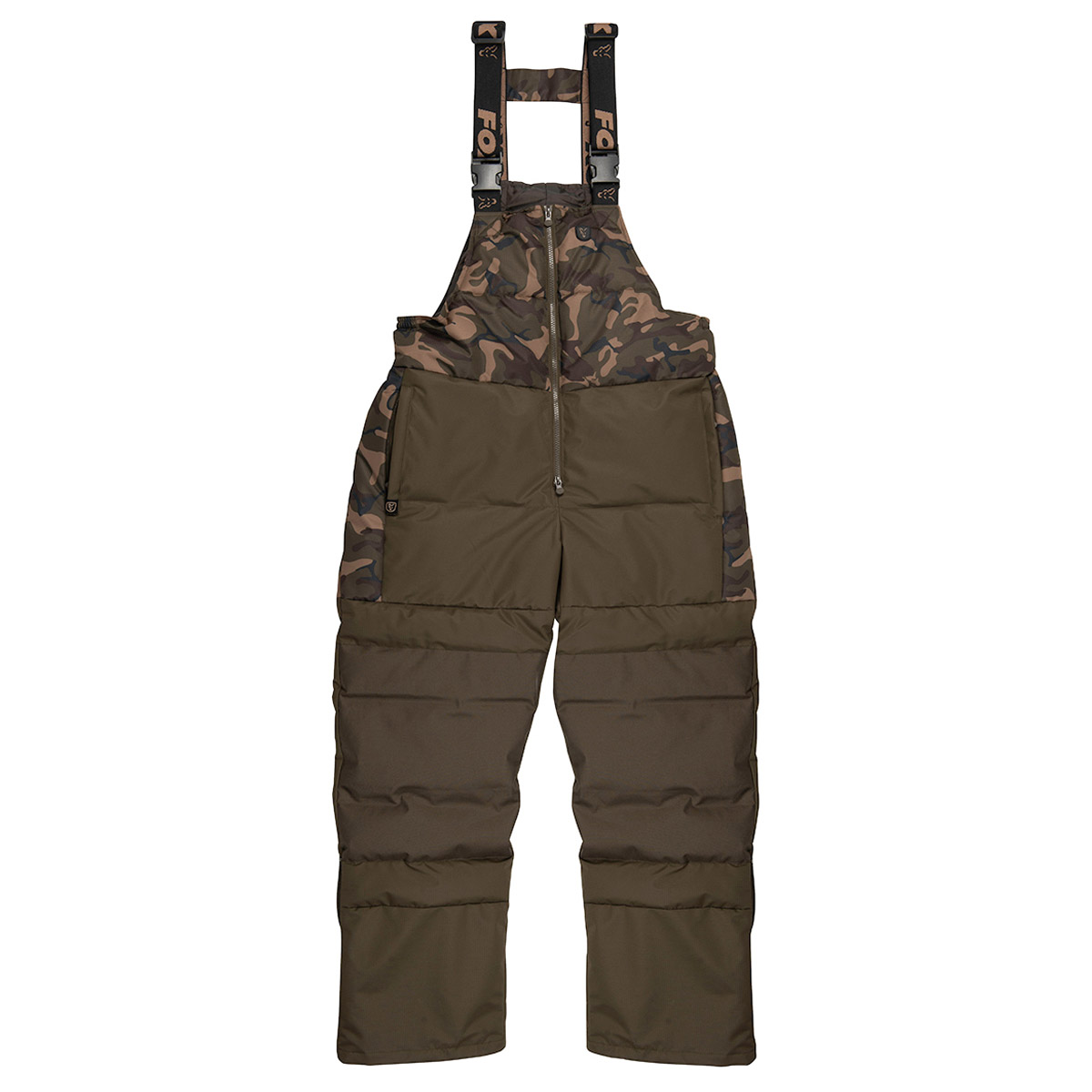 Fox Camo Khaki RS Quilted Salopettes