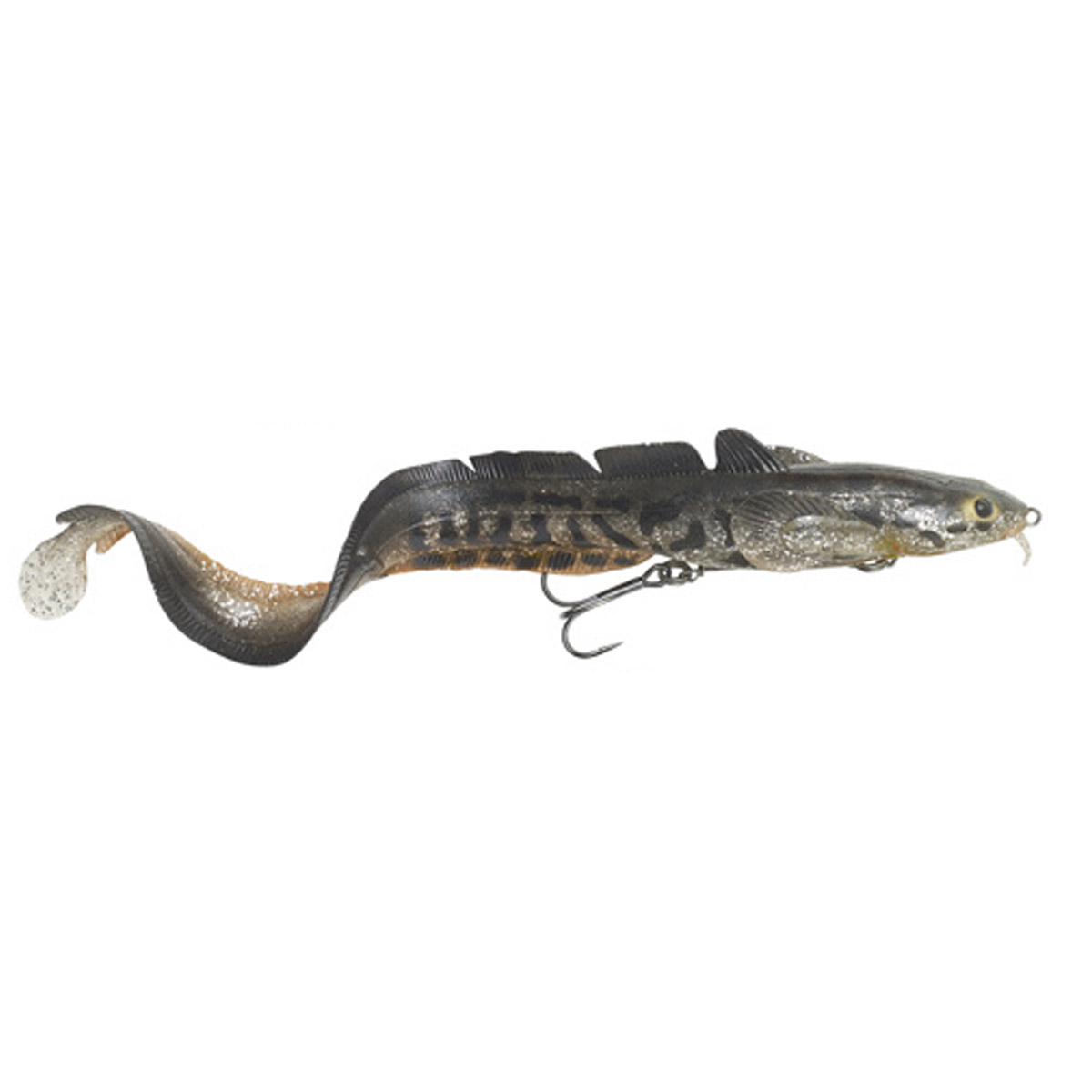 Savage Gear 3D Burbot Shallow -  Silver Burbot UV