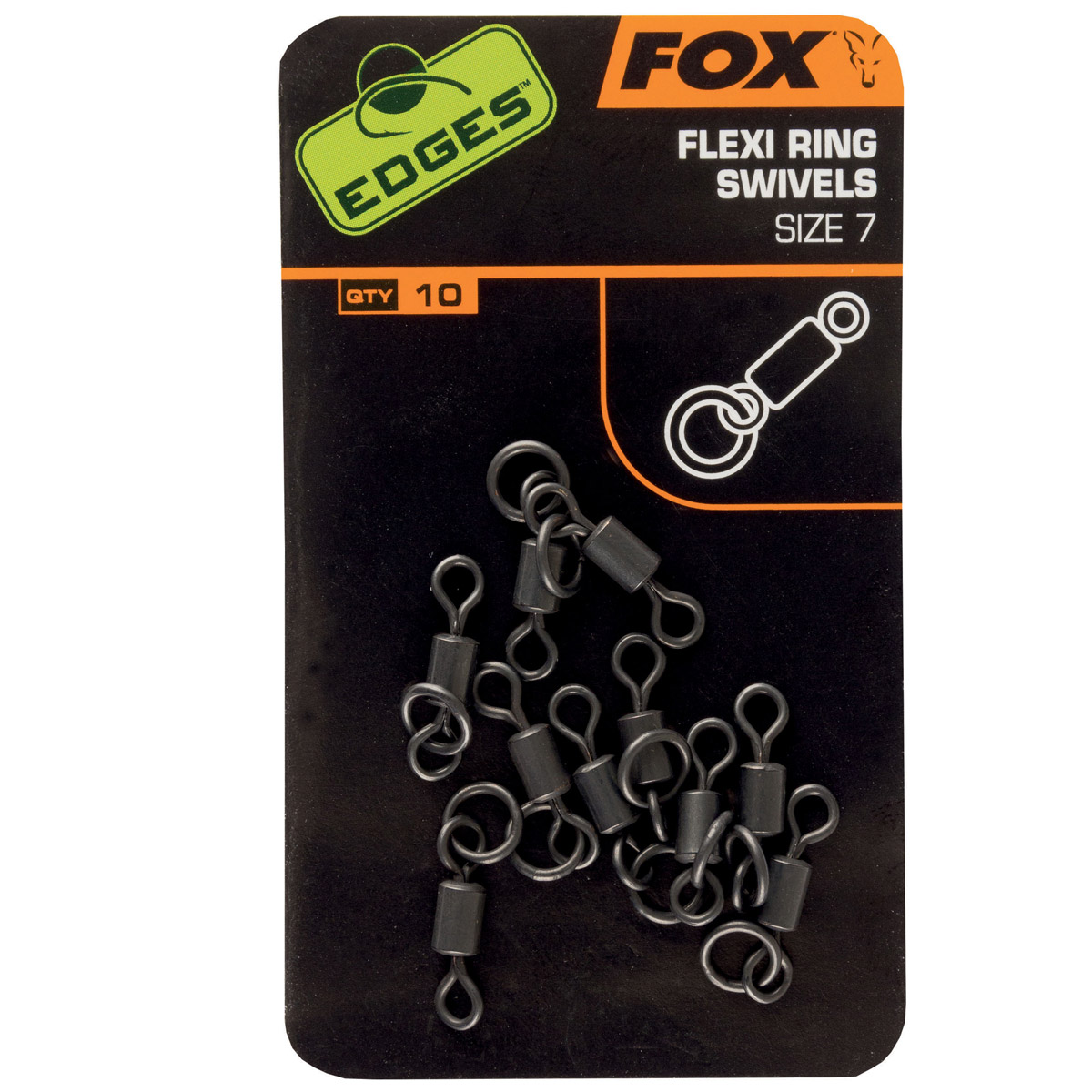 Fox EDGES™ Flexi Ring Swivel -  7