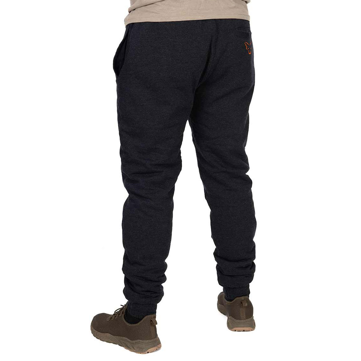 Fox Collection Sherpa Joggers Black/Orange