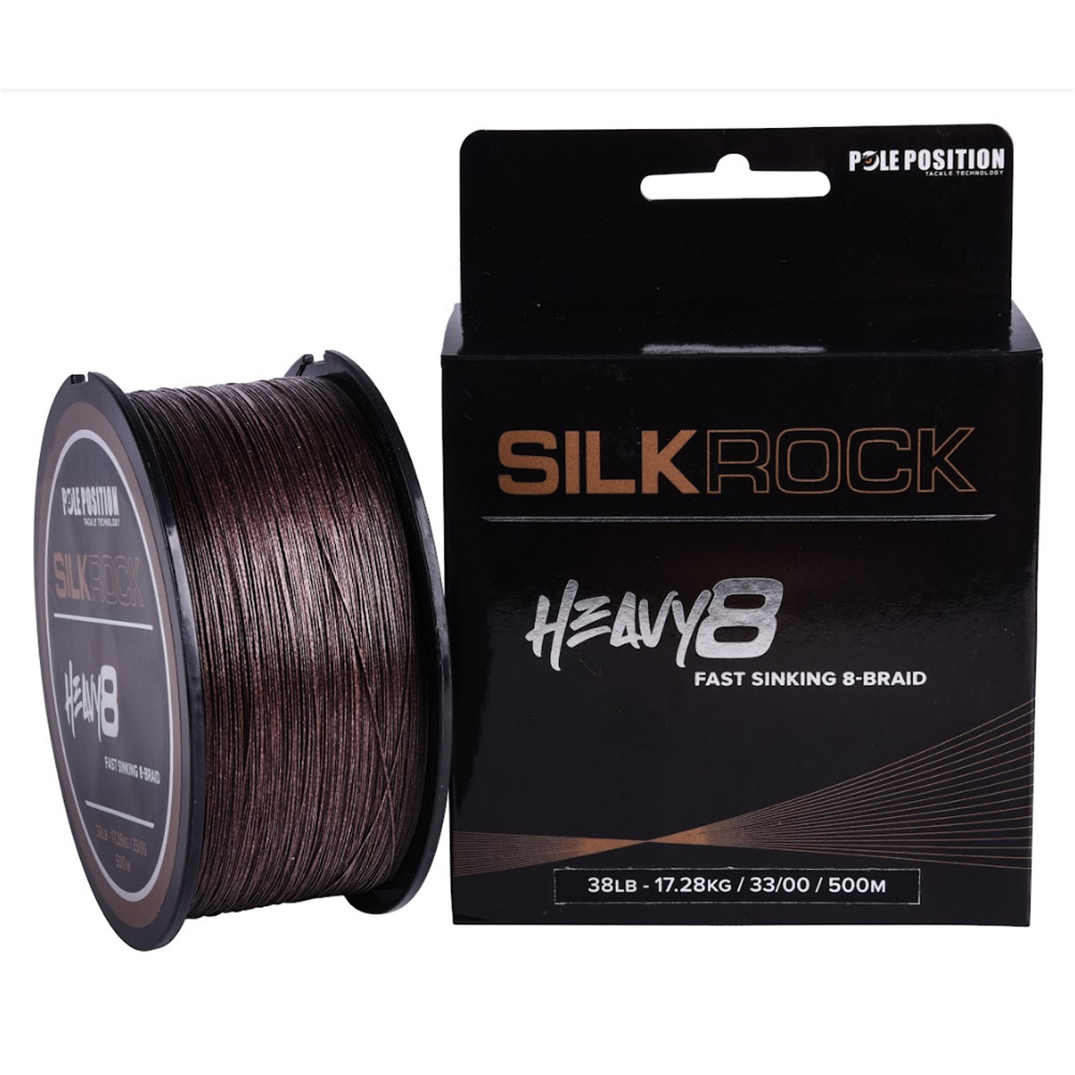 Pole Position Silkrock Heavy8 Braid 500 Meter