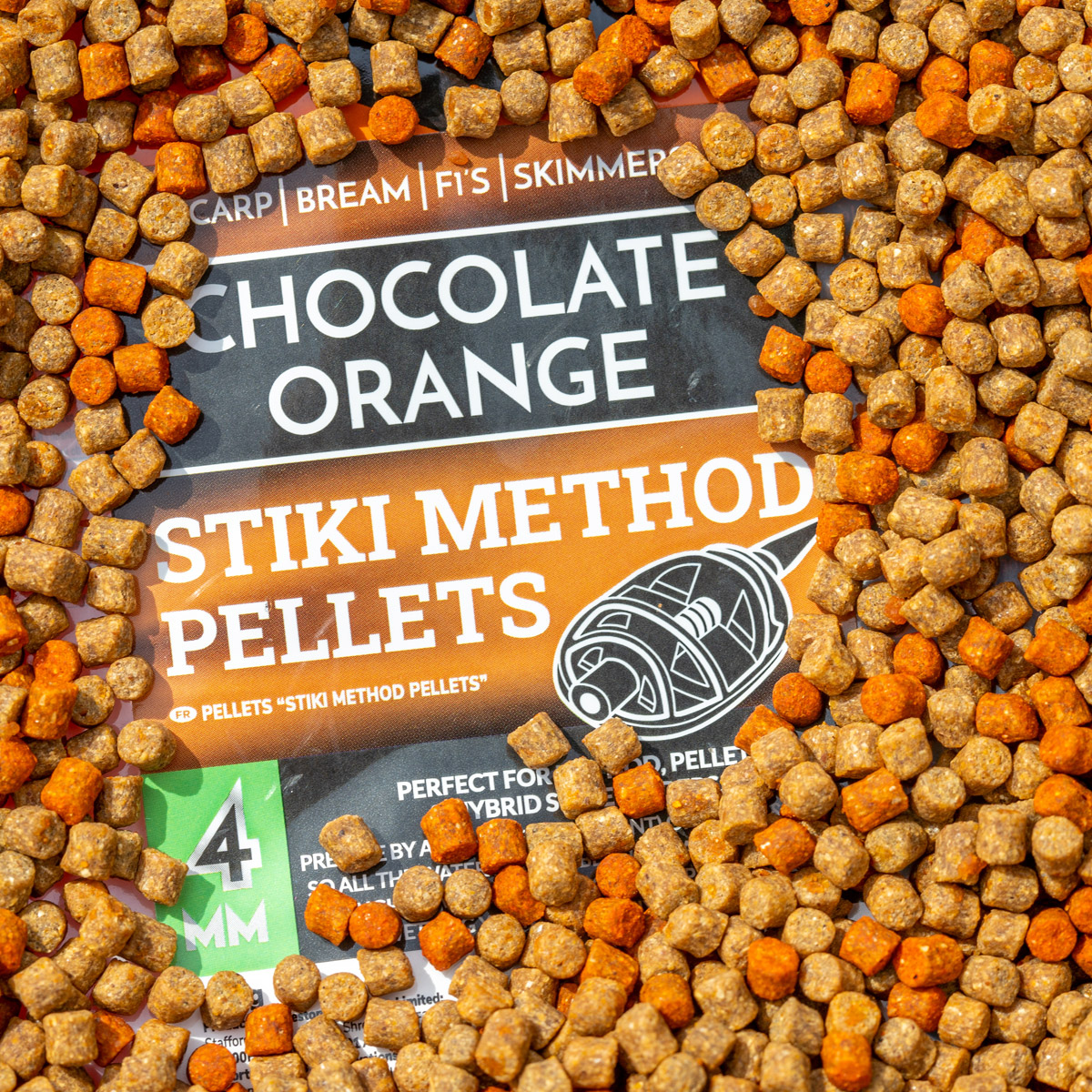 Sonubaits Stiki Chocolate Orange Method Pellets 4 MM