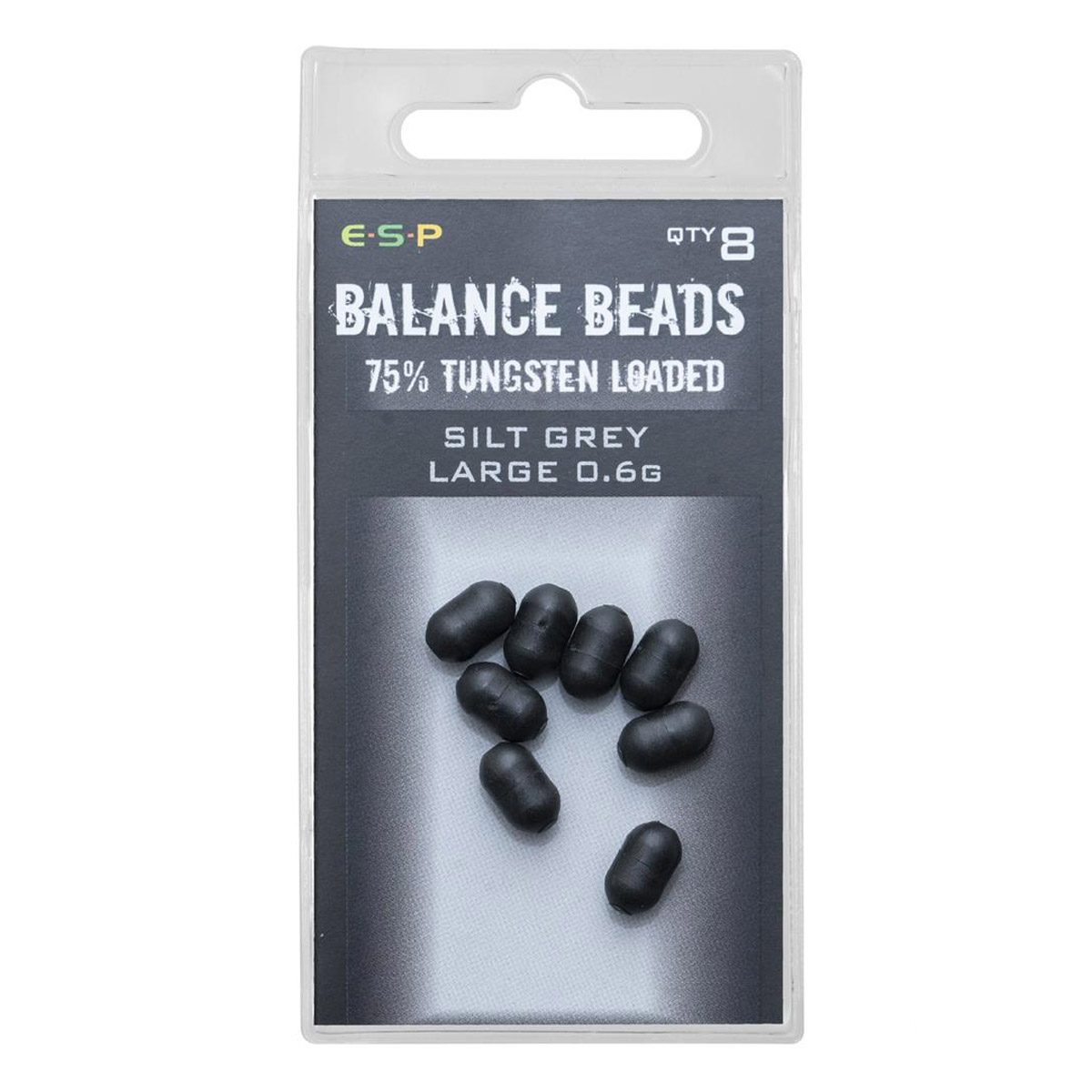Esp Tungsten Loaded Balance Beads Large -  Grey