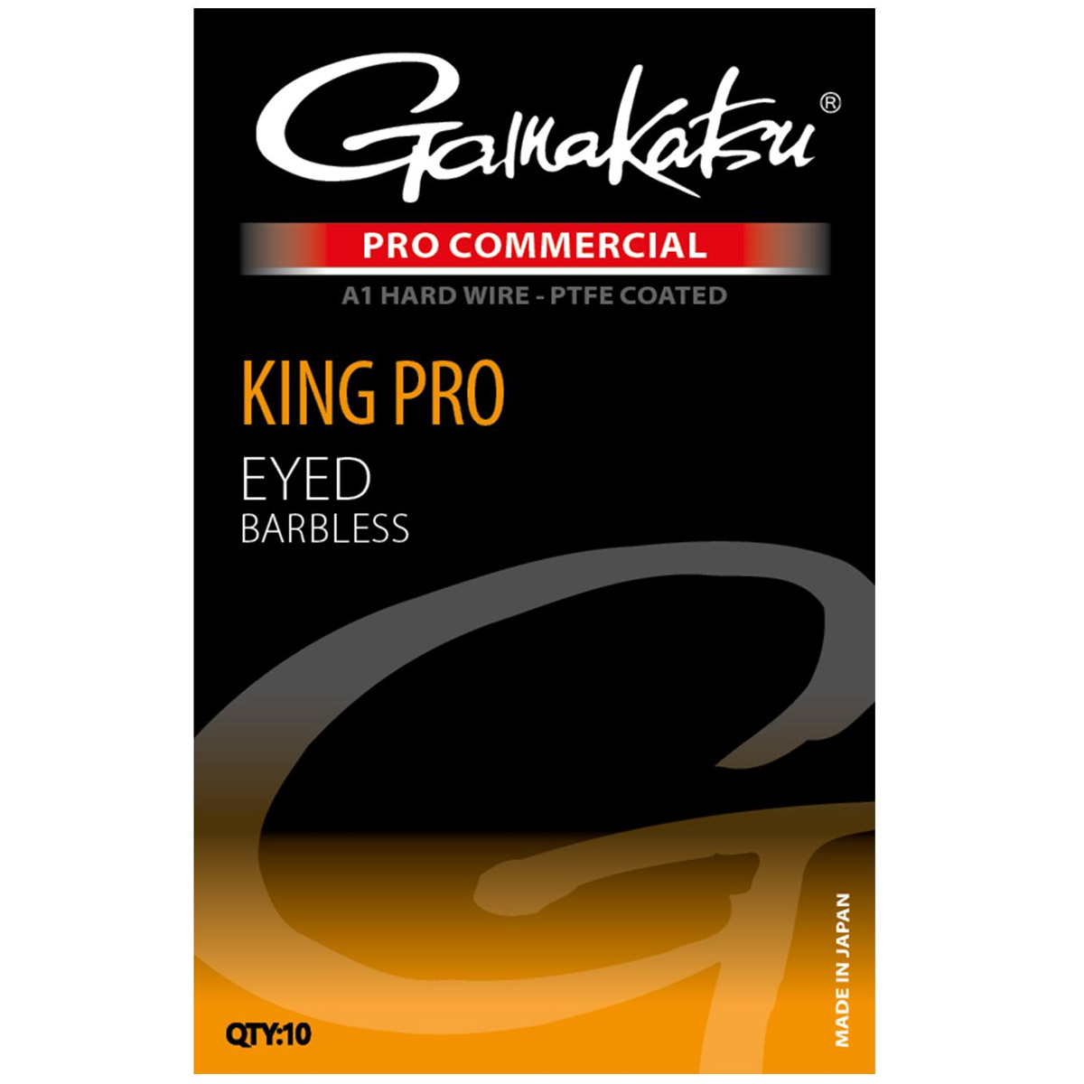 Gamakatsu Pro Commercial King Pro A1 Eyed Barbless