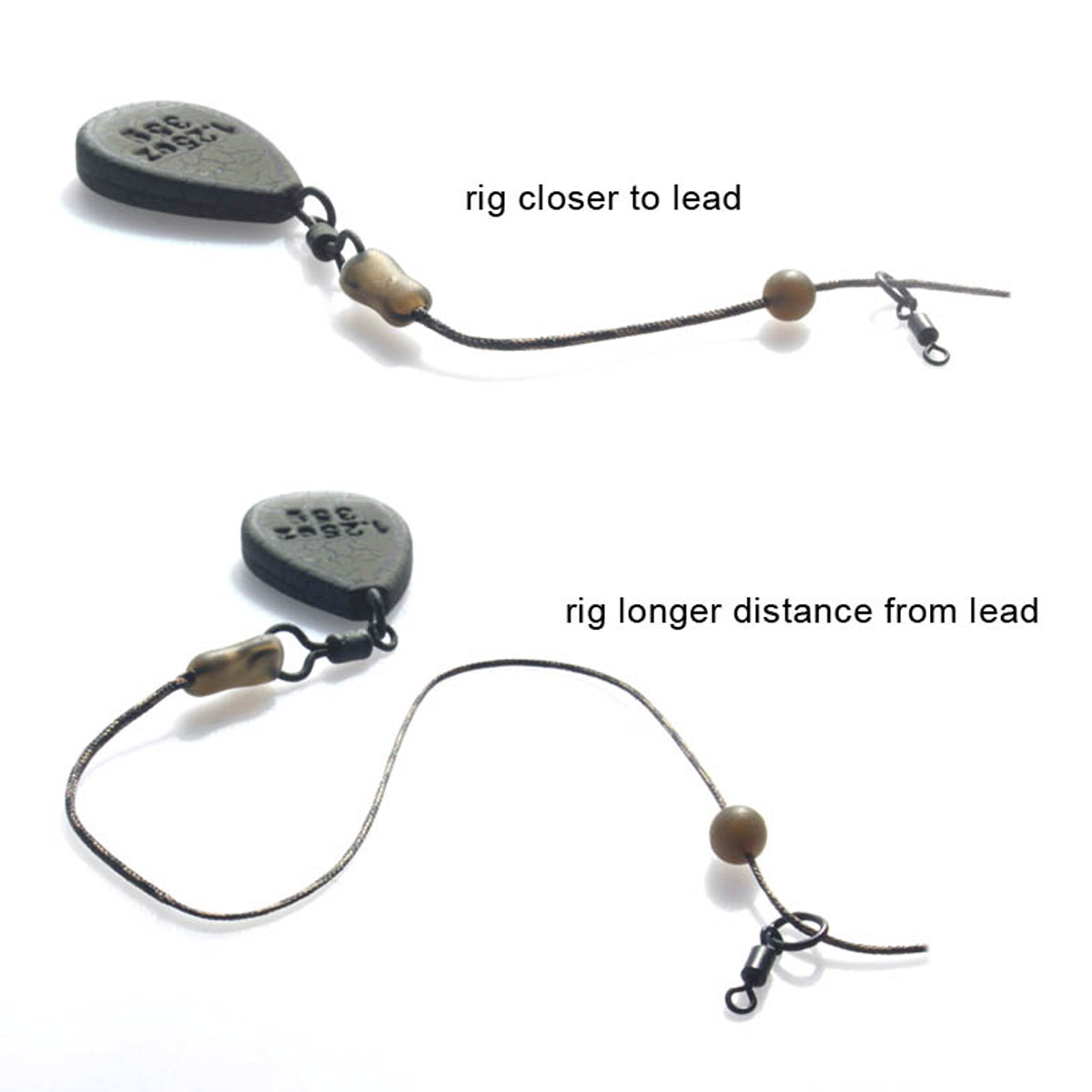 PB Products Naked Chod Helicopter System Tapered Bead