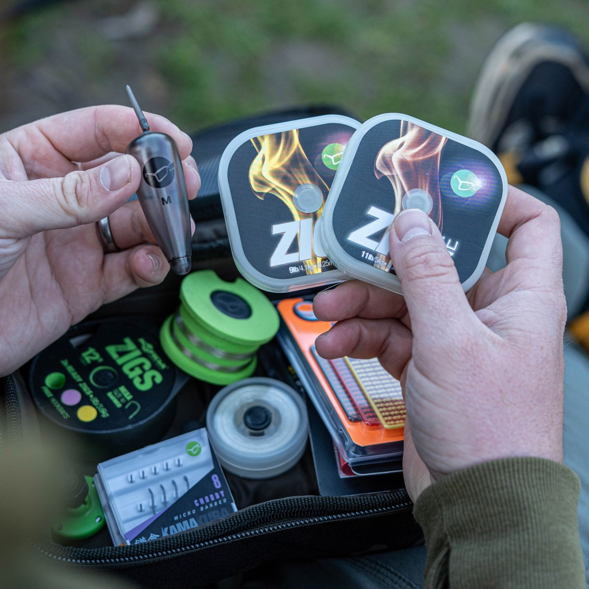 Korda Compac 125 Tackle Pouch Dark Kamo