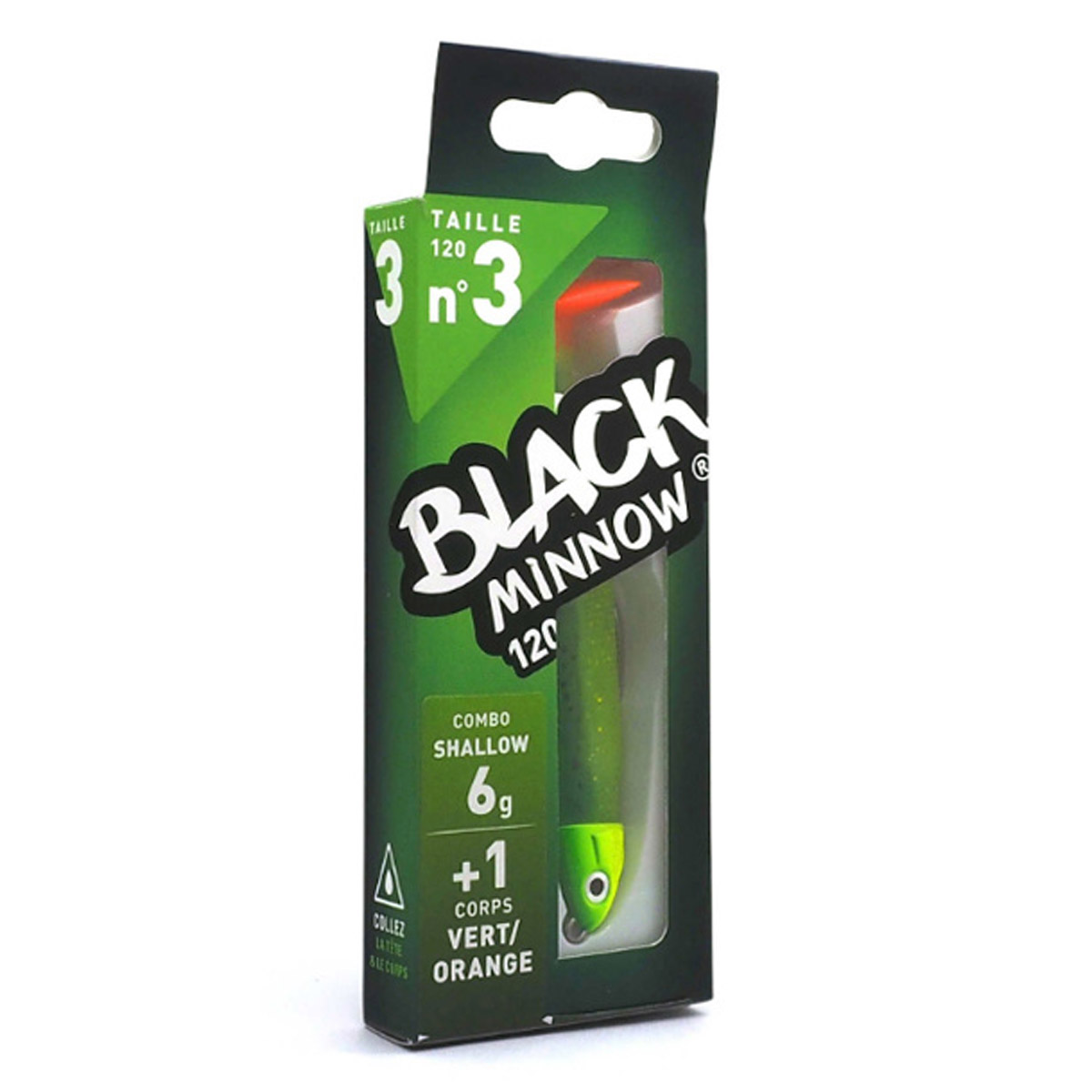 Fiiish Black Minnow 120 No3 Combo Shallow 6 Gram