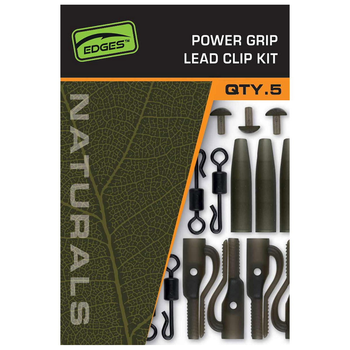 Fox Edges™ Naturals Power Grip Lead Clip Kit