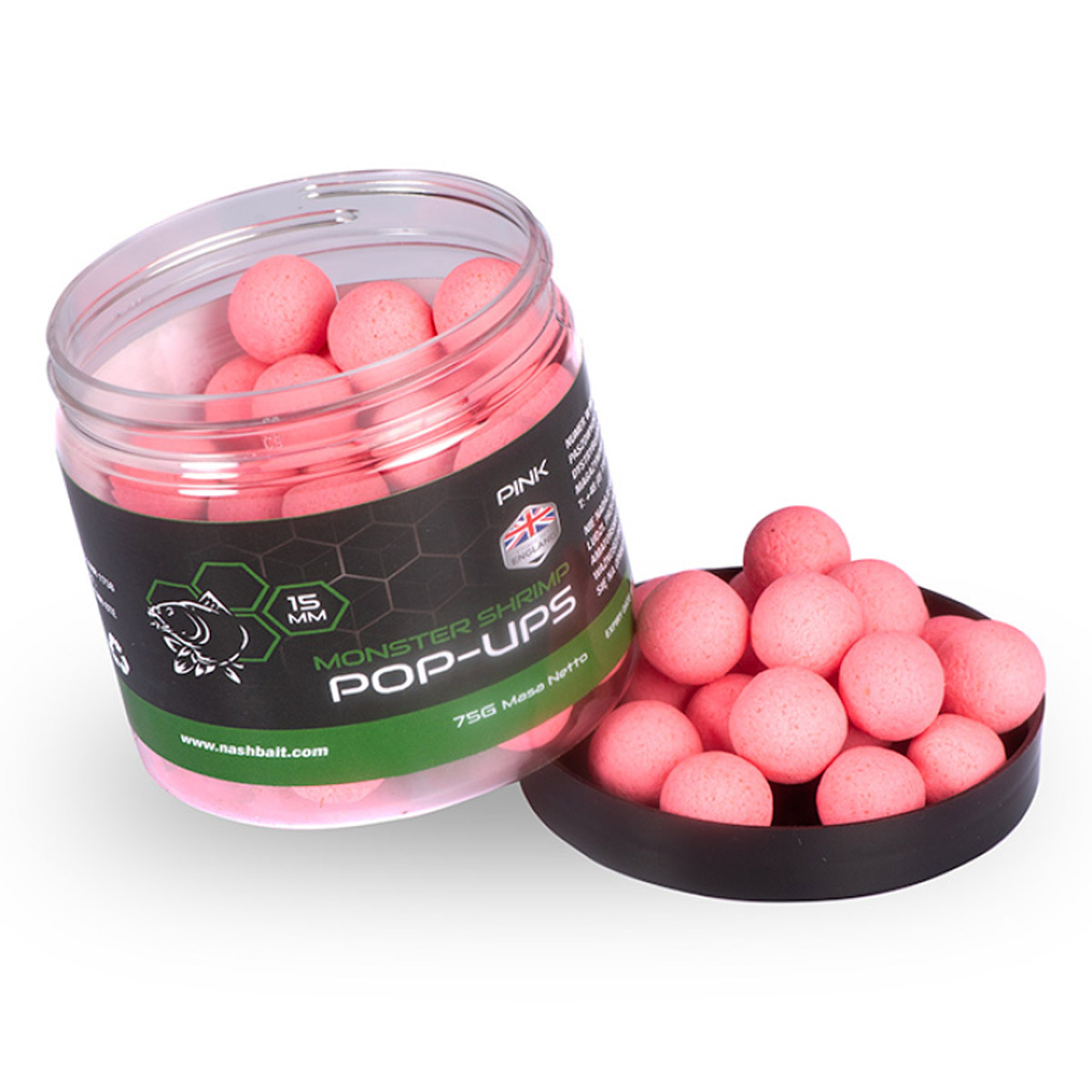 Nash Bait Monster Shrimp Pop-Ups Pink