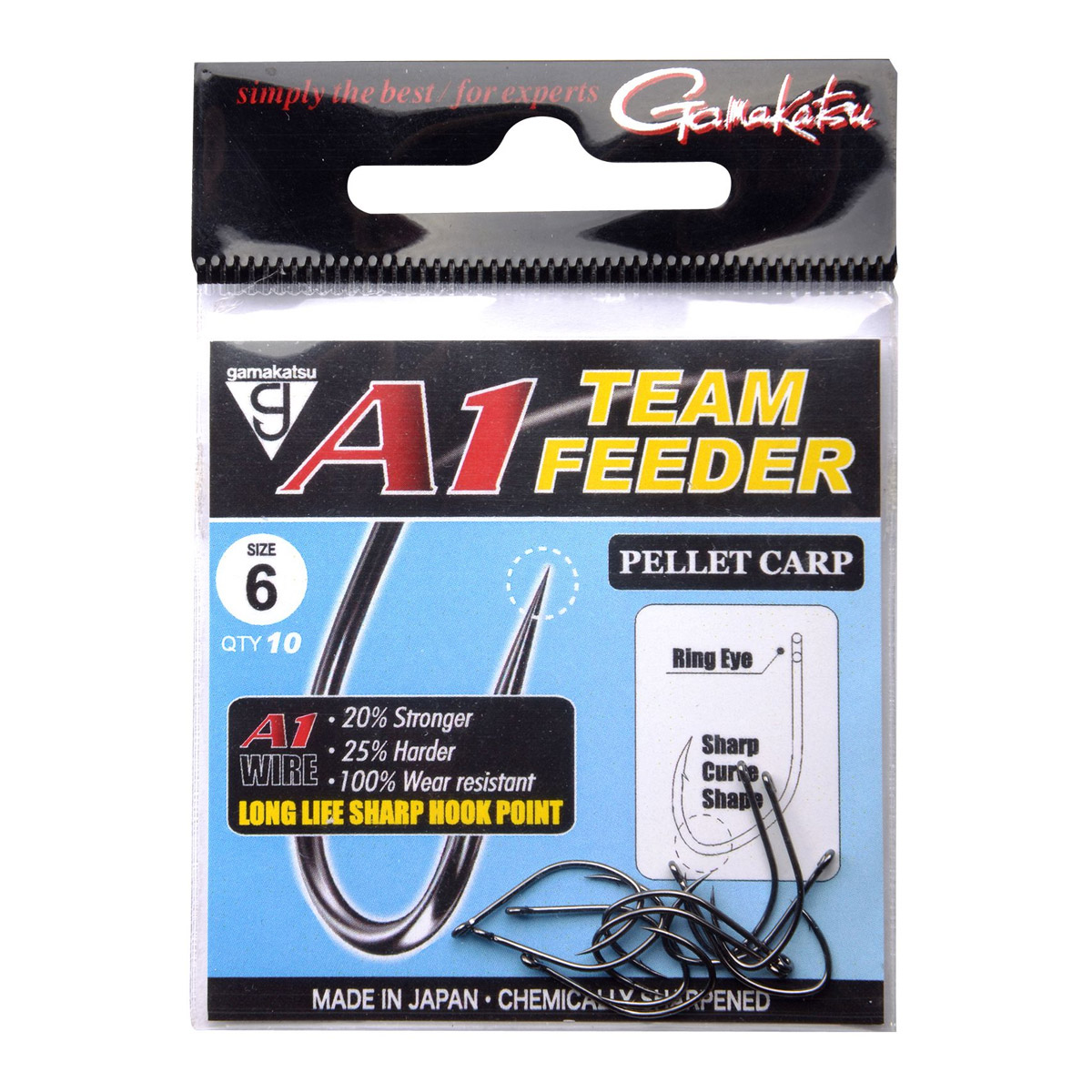 Gamakatsu Haken A1 Team Feeder Pellet Carp 