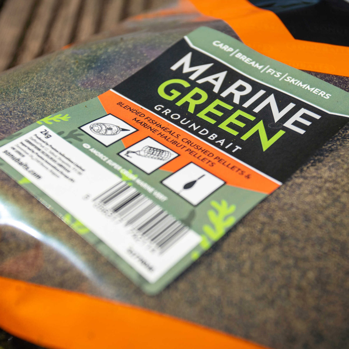 Sonubaits Marine Green Sweet Groundbait 2 Kilo