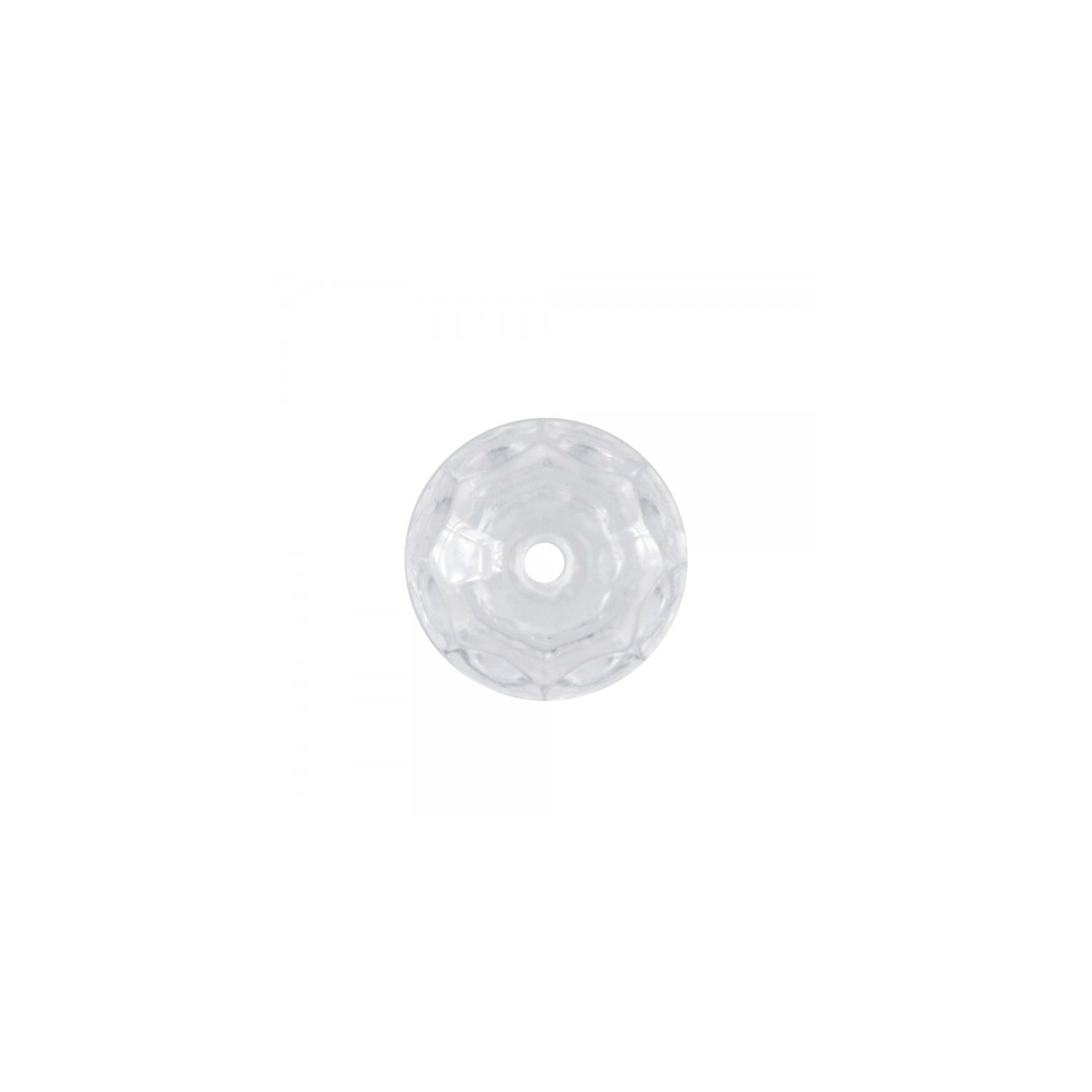 LMAB Glass Beads Crystal -  6.0 mm -  8.0 mm