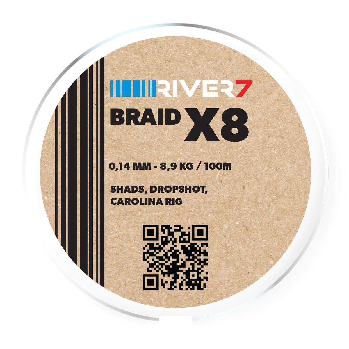 River7 X8 Braid -  0.14 mm
