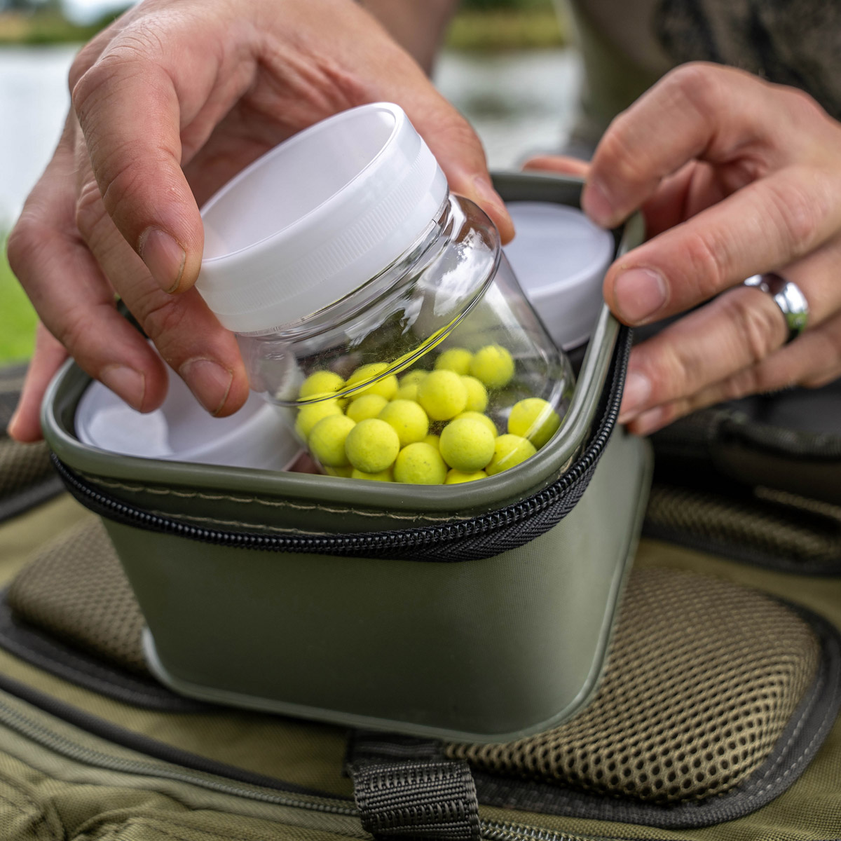 Korum Progress EVA Hookbait Pouch 4 Tub