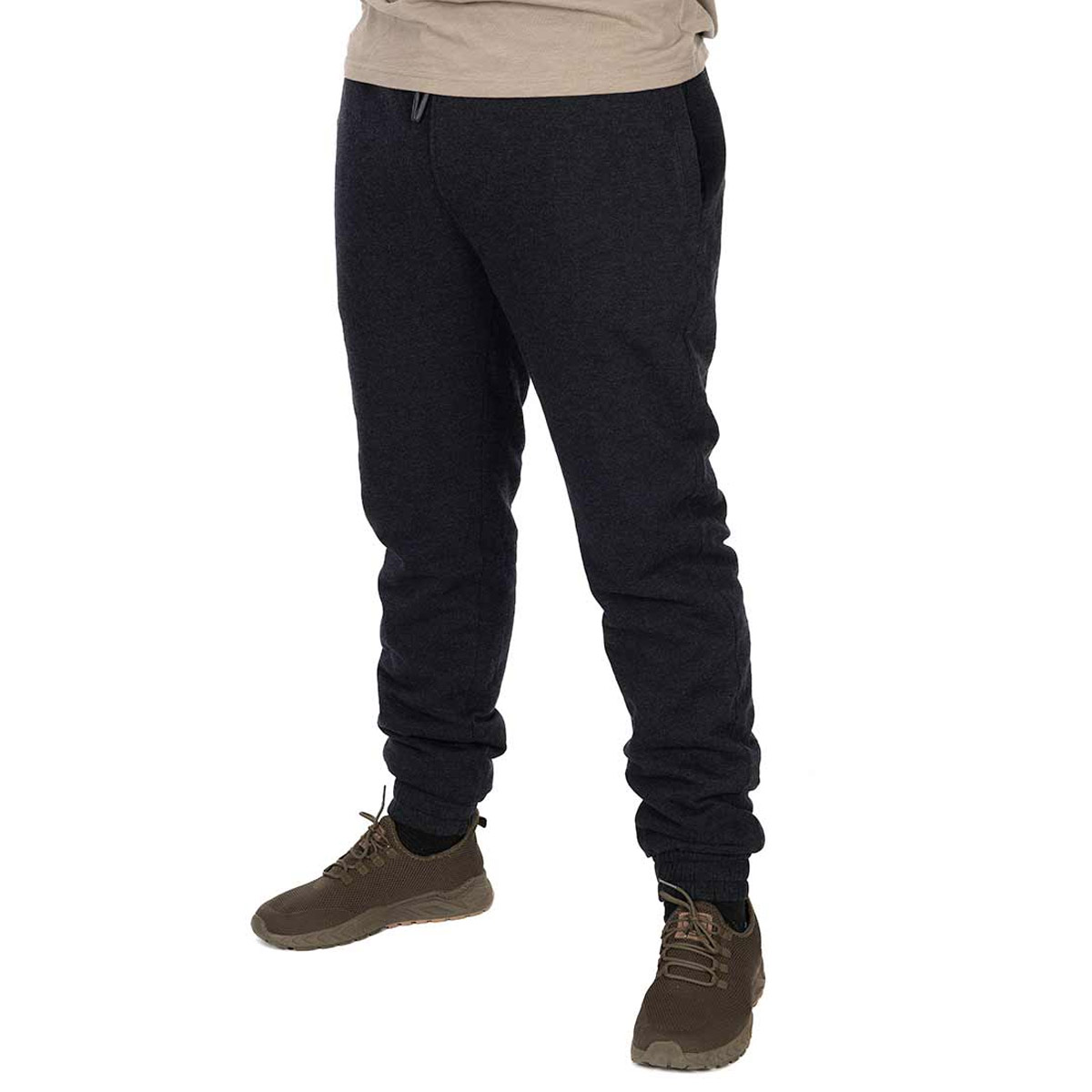 Fox Collection Sherpa Joggers Black/Orange