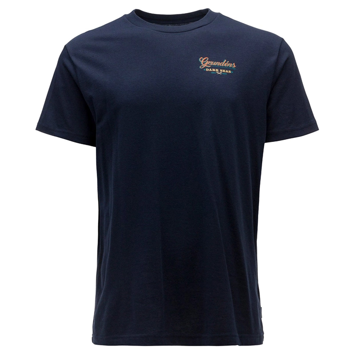 Grundens Tee Shirt Dark Seas  Dark Navy