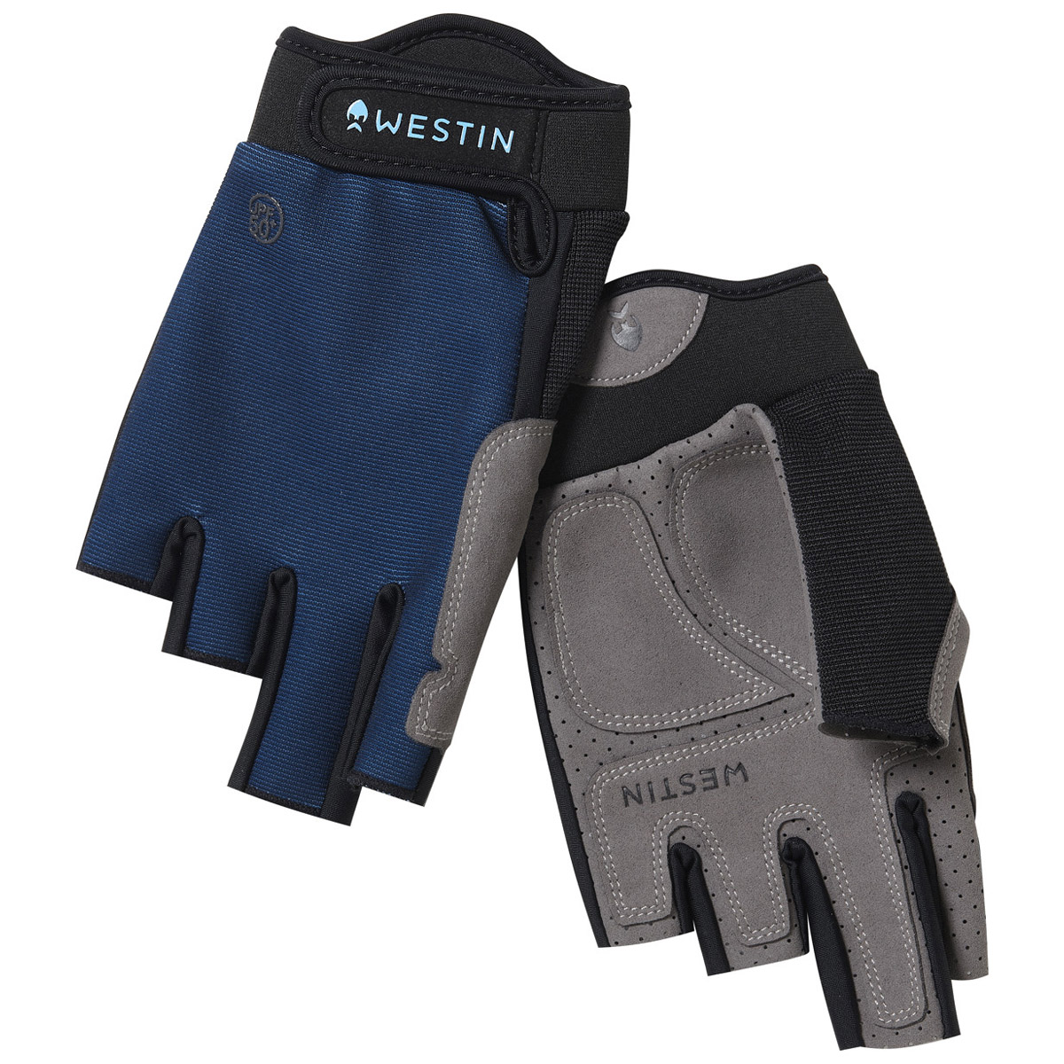 Westin Drip UPF Half Finger Glove Petrol Blue Westin Drip UPF Half Finger Glove Petrol Blue