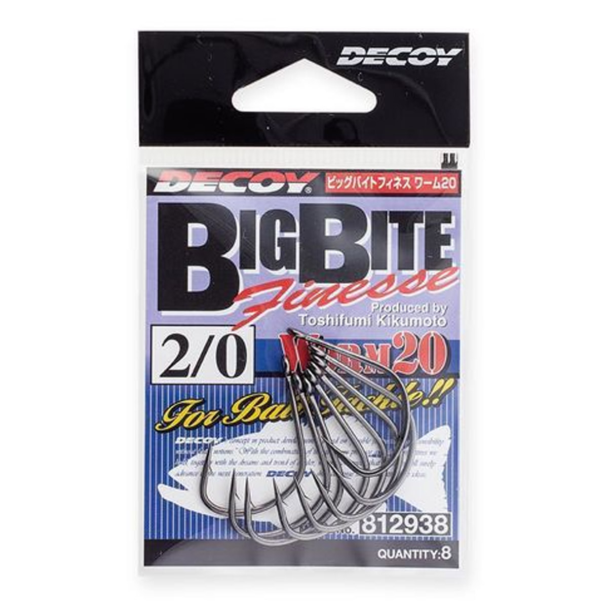 Decoy Big Bite Finesse Worm 20 