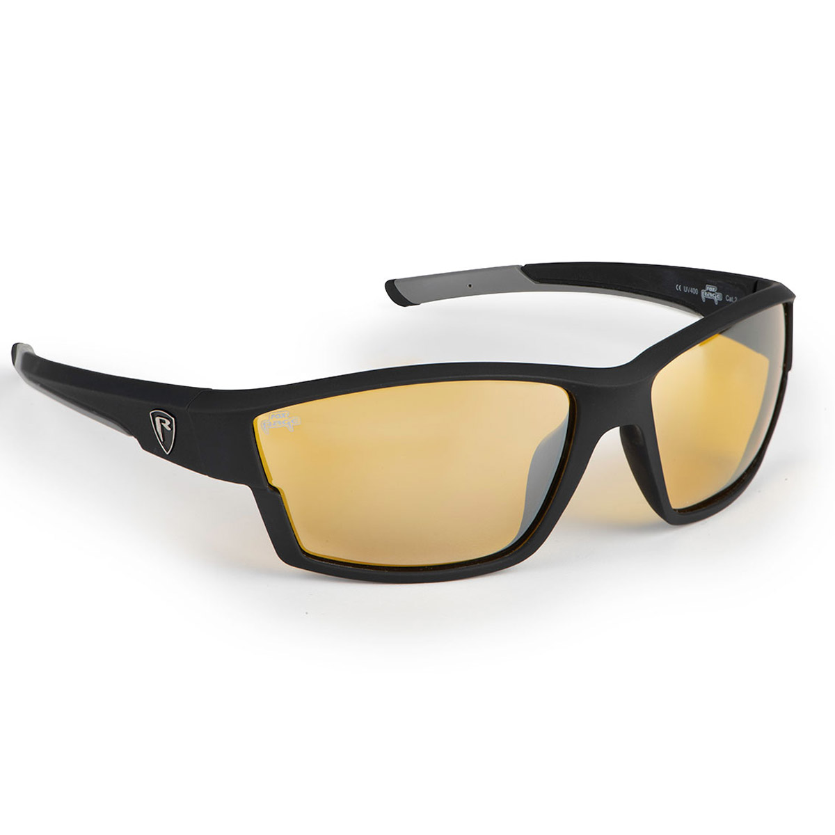 Fox Rage Matt Black / Amber Lense Sunglasses