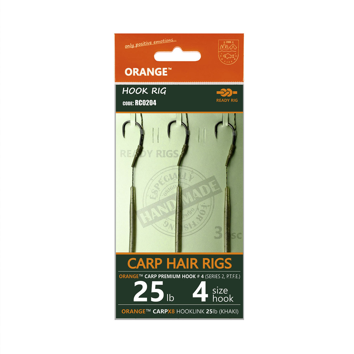 Life Orange Carp Hair Rigs Serie 2 Orange Carp Hair Rigs Serie 2