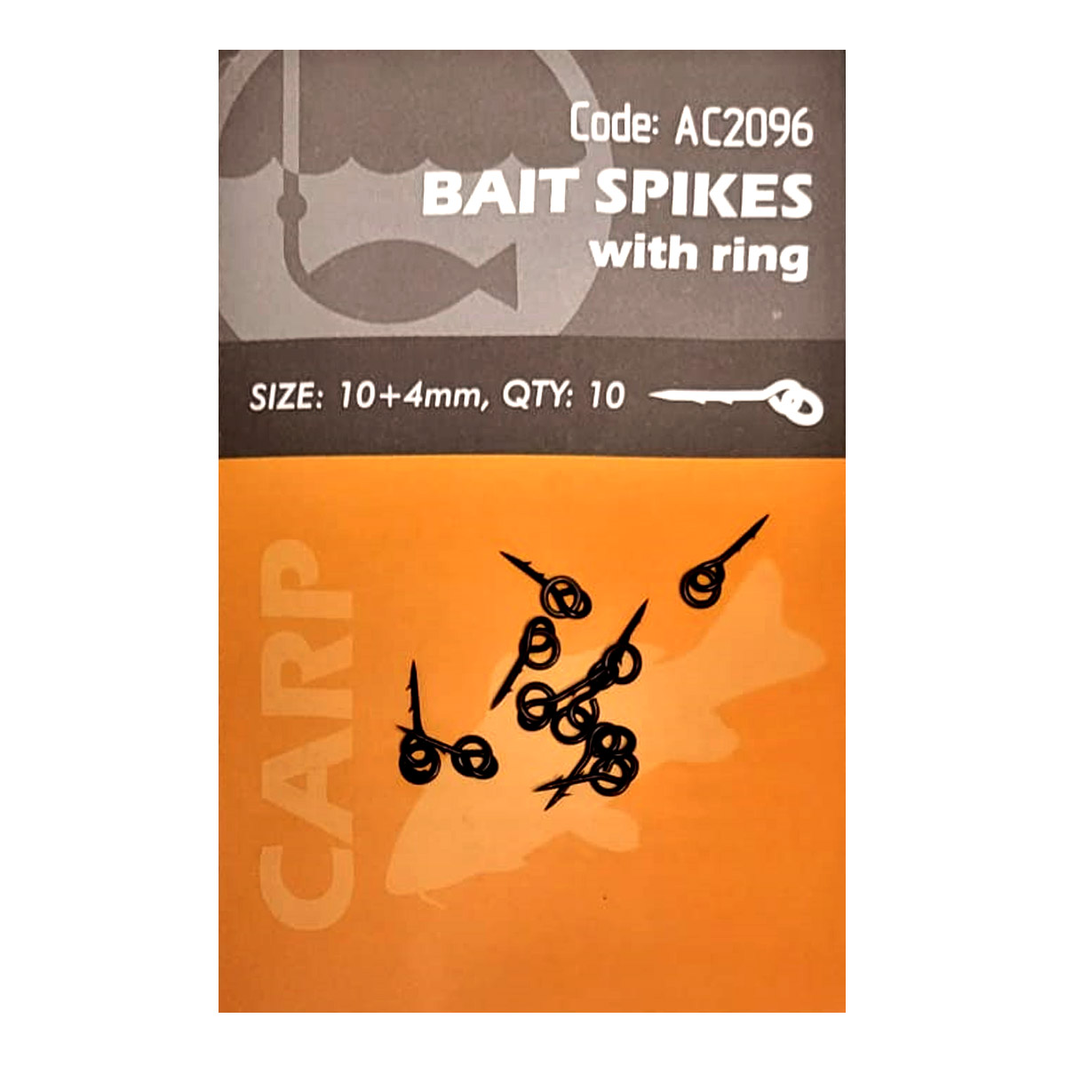 Life Orange Bait Spikes With Ring