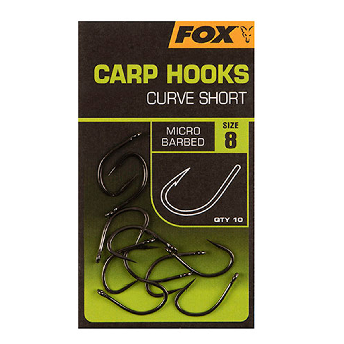 Fox Carp Hook CURVE SHANK SHORT