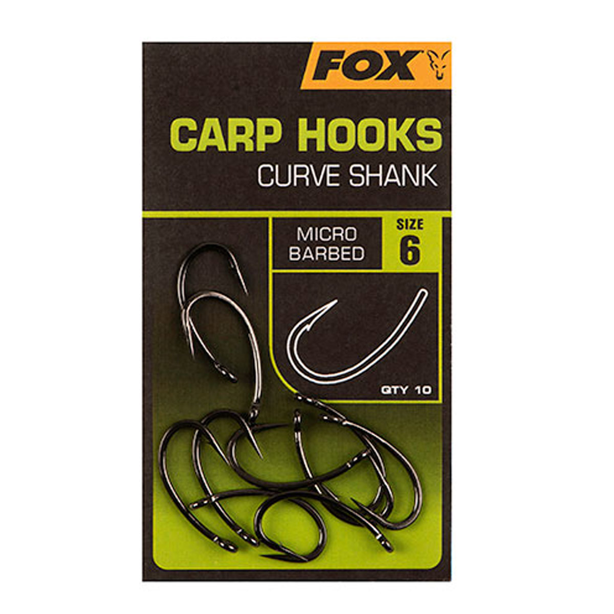 Fox Carp Hook CURVE SHANK
