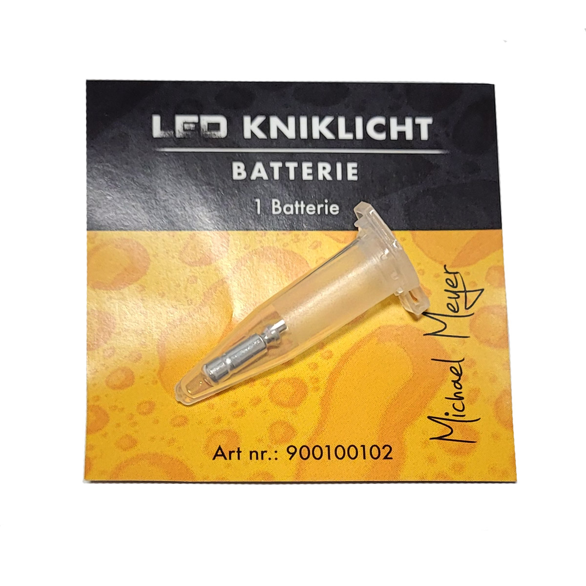 M&M Batterij Voor Led Kniklicht 