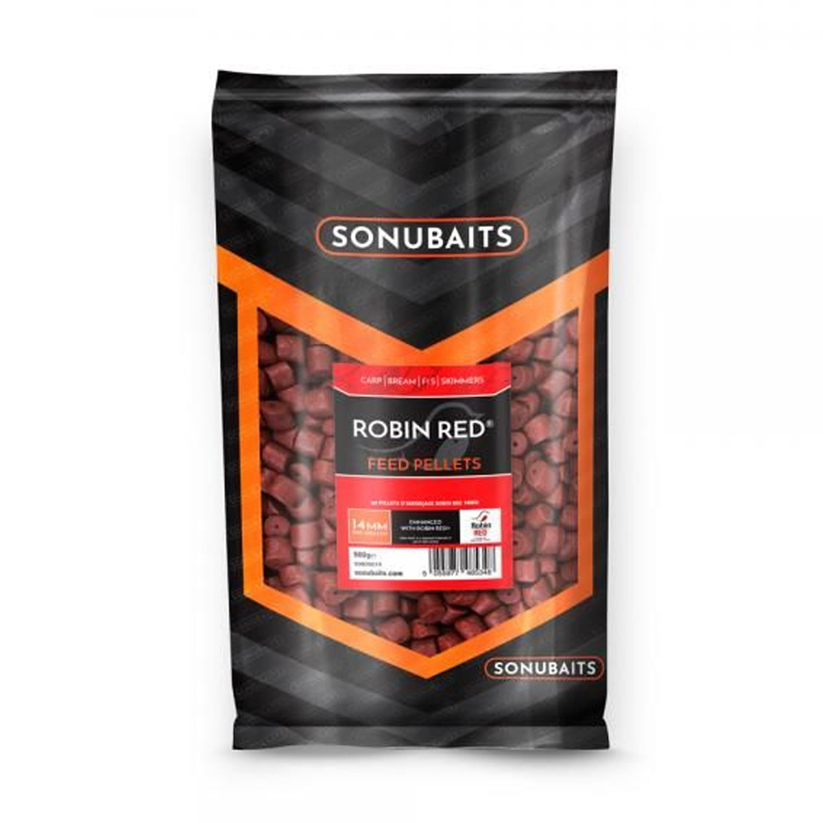 Sonubaits Robin Red Feed Pellets Pre-Drilled