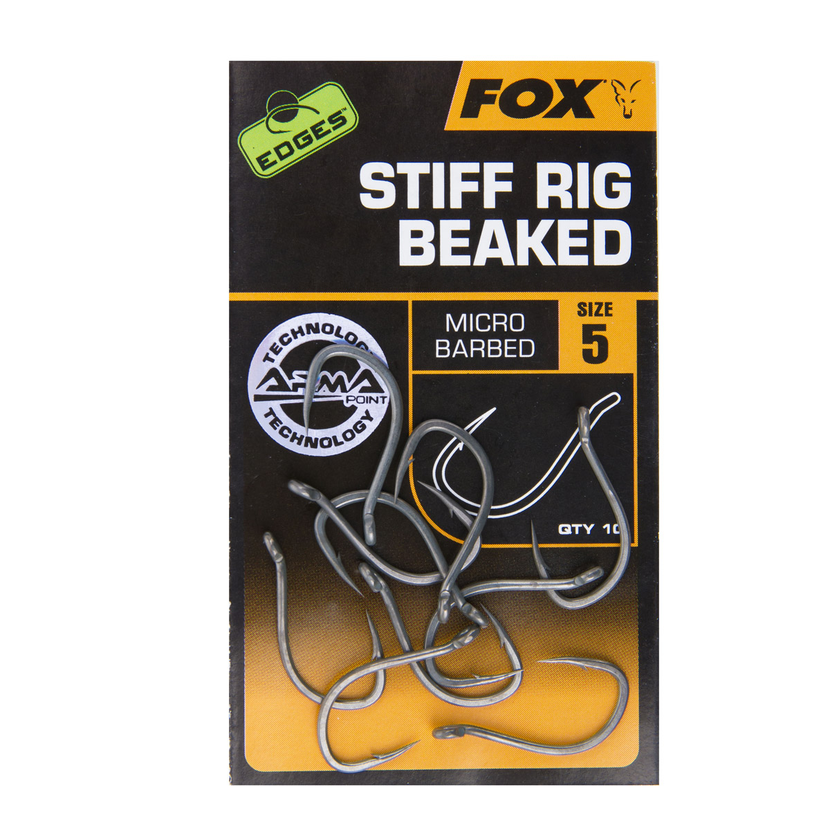 Fox EDGES™ Edges Stiff Rig Beaked hooks
